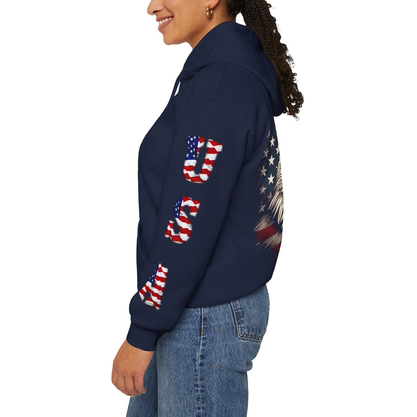 Princess Grace  American Eagle Unisex Heavy Blend Hooded Sweatshirt
