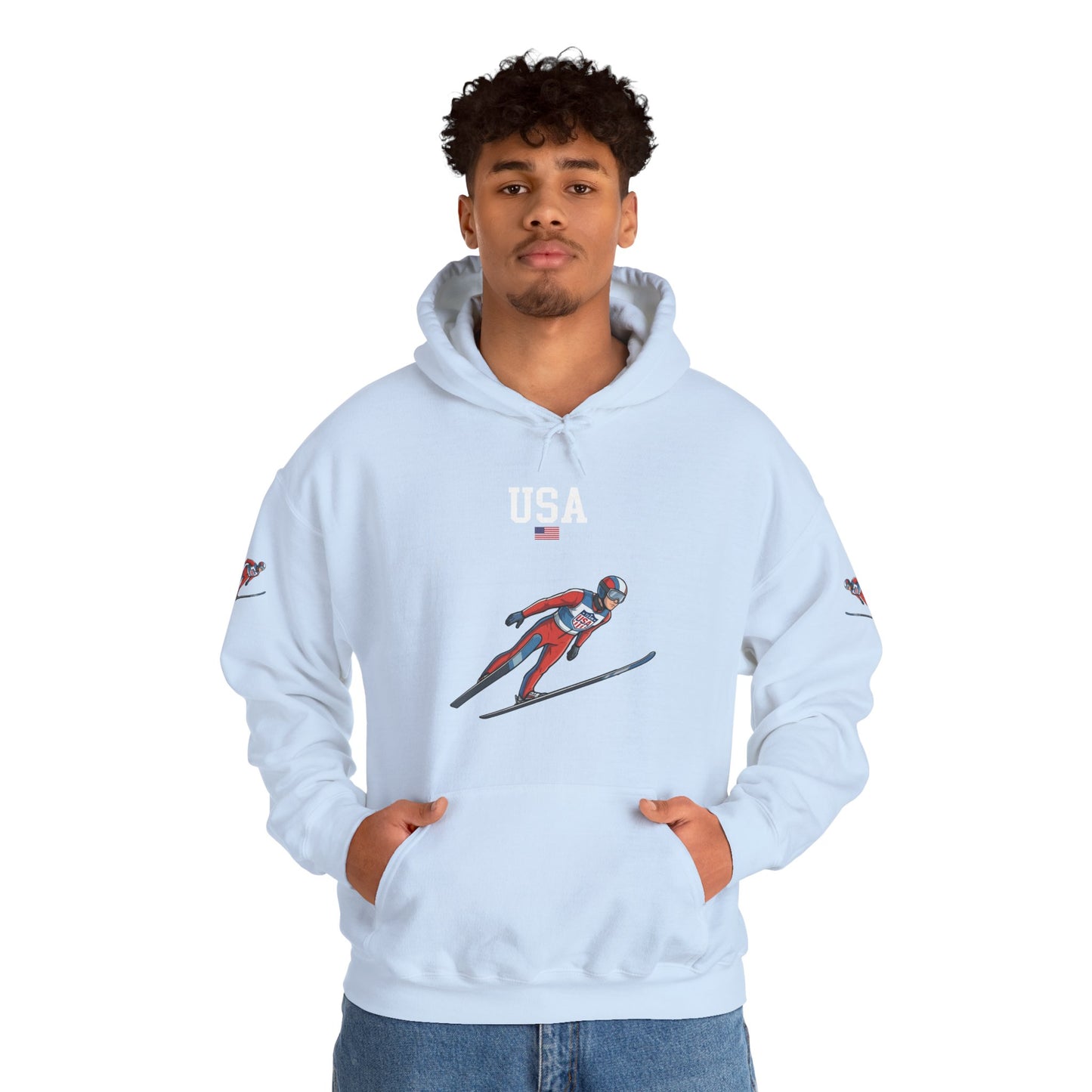 Princess Grace  TEAM USA  Unisex Heavy Blend Hooded Sweatshirt