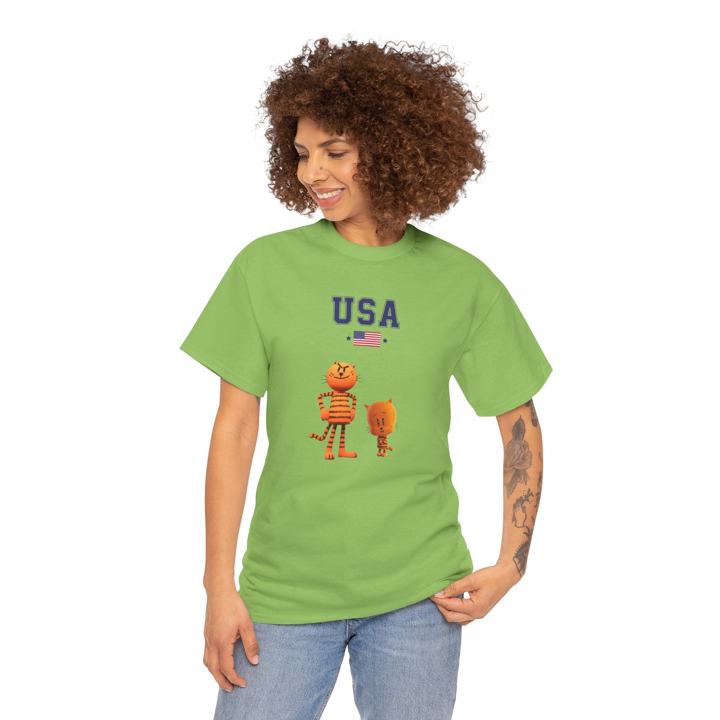 Princess Grace  TEAM USA  Unisex Heavy Cotton Tee