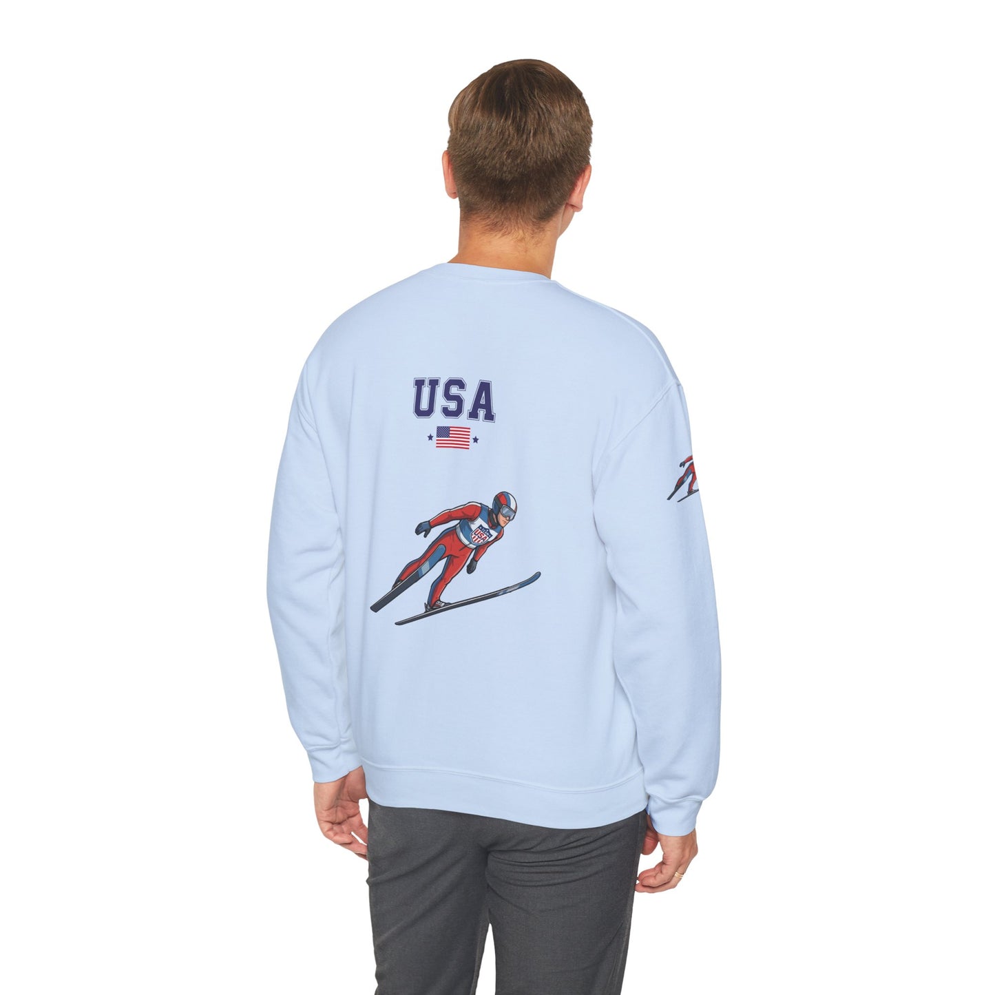 Princess Grace  TEAM USA  Unisex Heavy Blend  Crewneck Sweatshirt