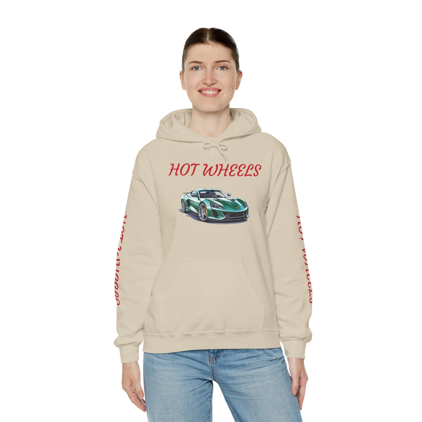 Princess Grace  Hot Wheels Automotive Hoodie for Car Enthusiasts Unisex Heavy Blend Sweatshirt