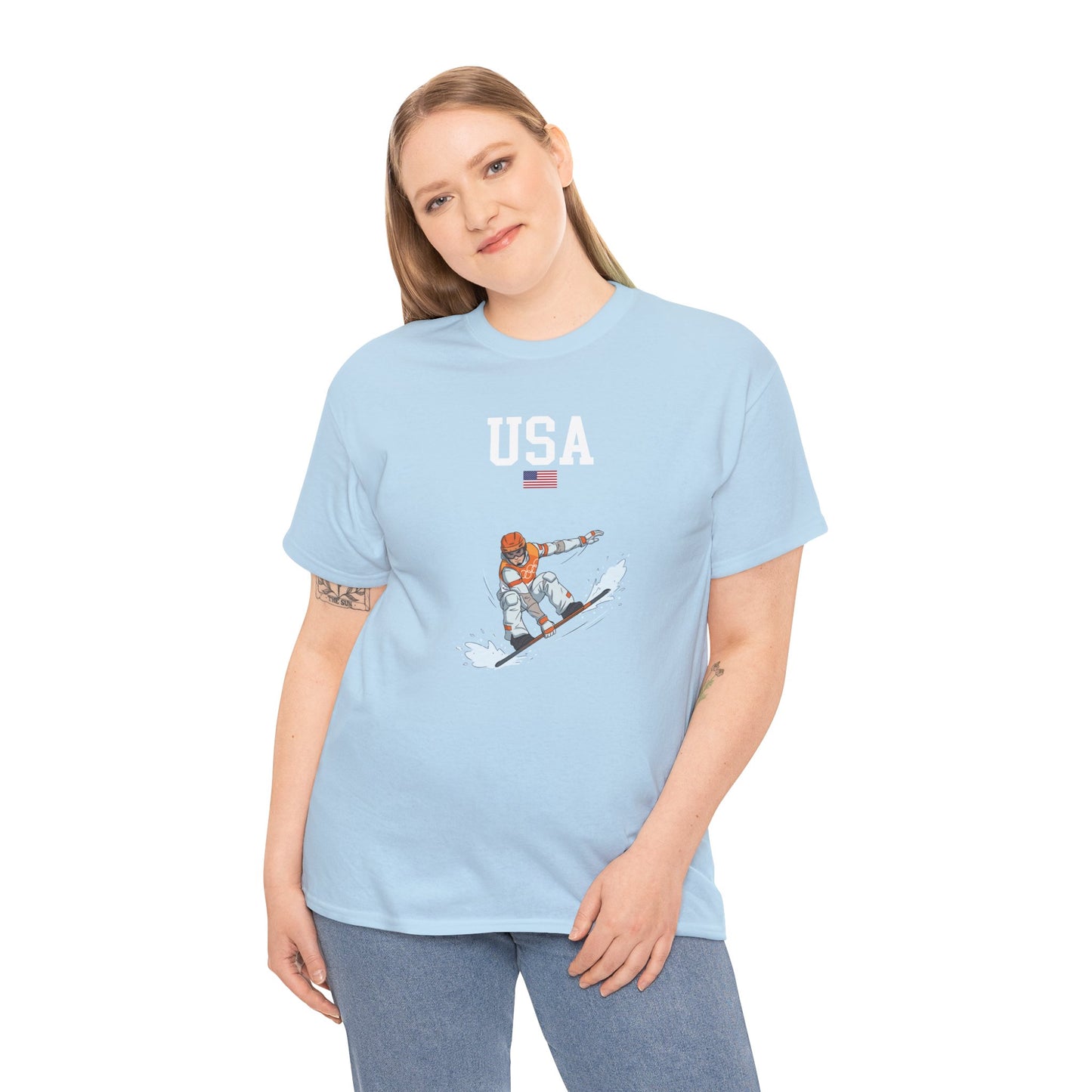 Princess Grace  TEAM USA  Unisex Heavy Cotton Tee