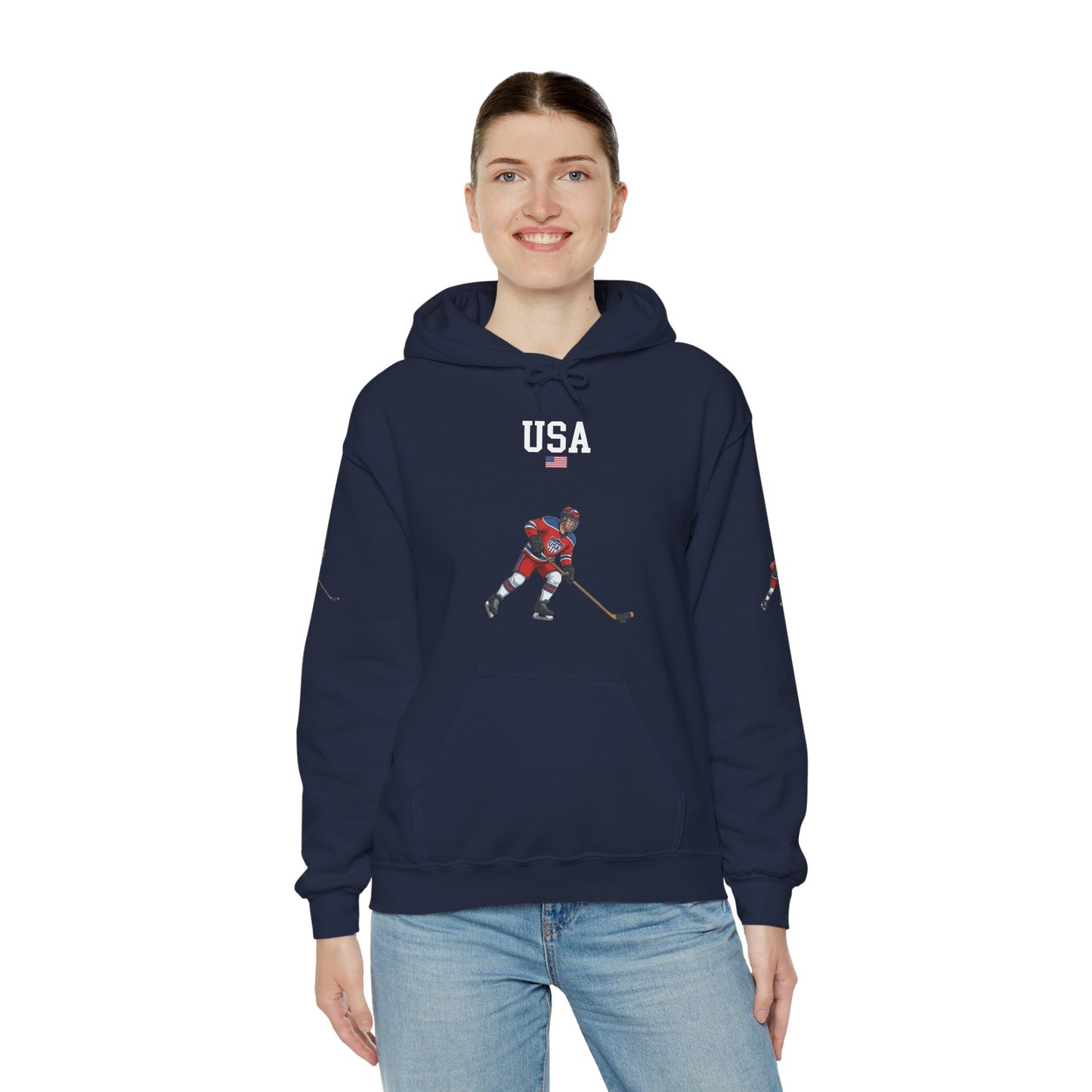 Princess Grace  TEAM USA  Unisex Heavy Blend Hooded Sweatshirt