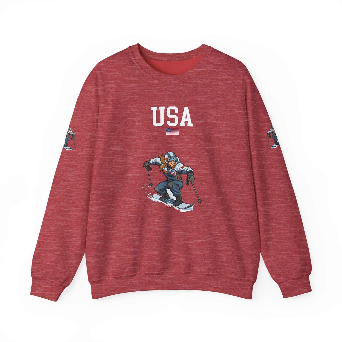 Princess Grace  TEAM USA  Unisex Heavy Blend  Crewneck Sweatshirt
