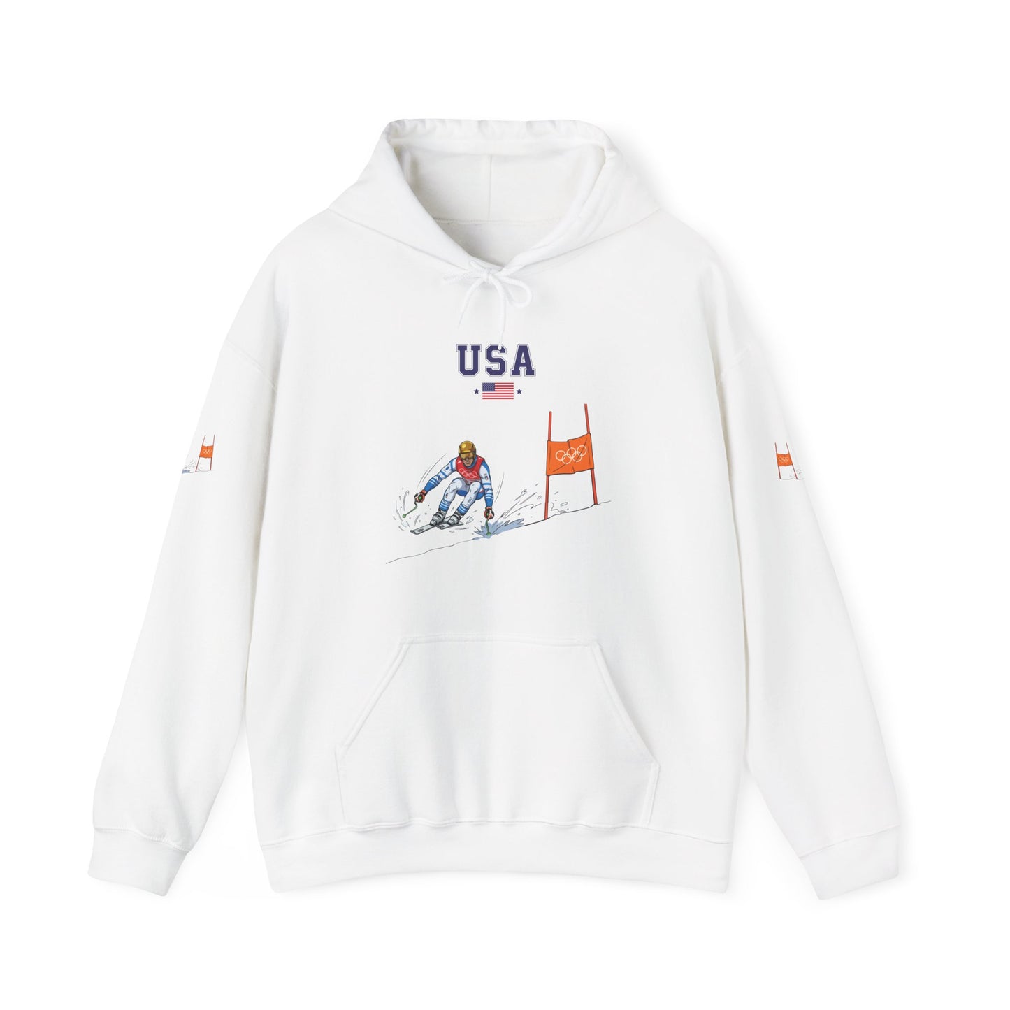 Princess Grace  TEAM USA  Unisex Heavy Blend  Hooded Sweatshirt
