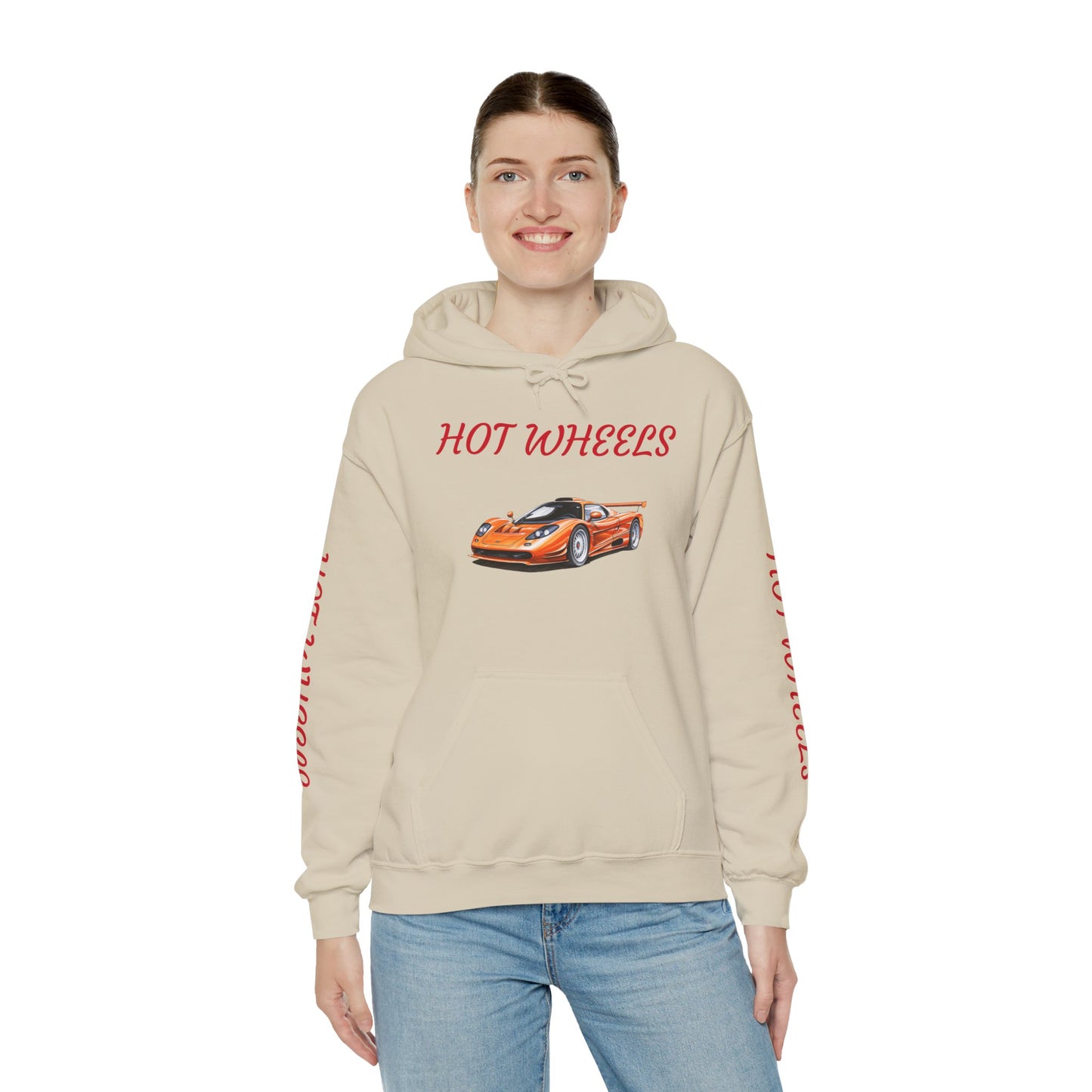 Princess Grace  Hot Wheels Unisex Heavy Blend Hooded Sweatshirt Vintage Car Design