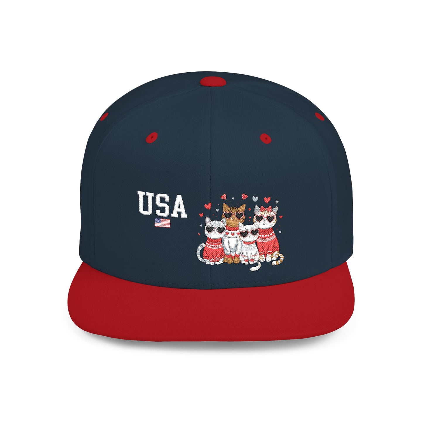 Princess Grace  TEAM USA  Flat Bill Snapback Hat