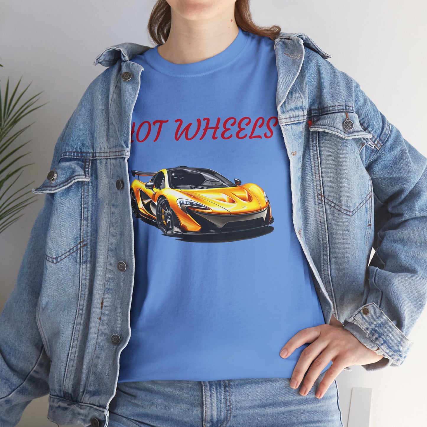 Princess Grace  Hot Wheels Unisex Heavy Cotton Tee Perfect for Car Enthusiasts