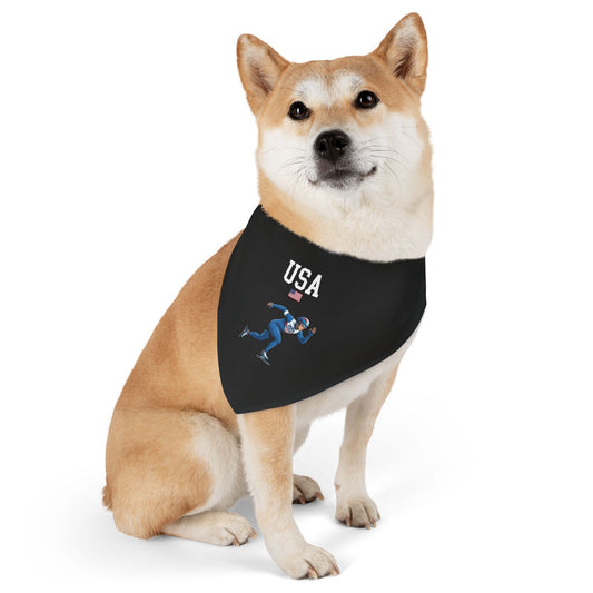 Princess Grace  TEAM USA  Pet Bandana Collar