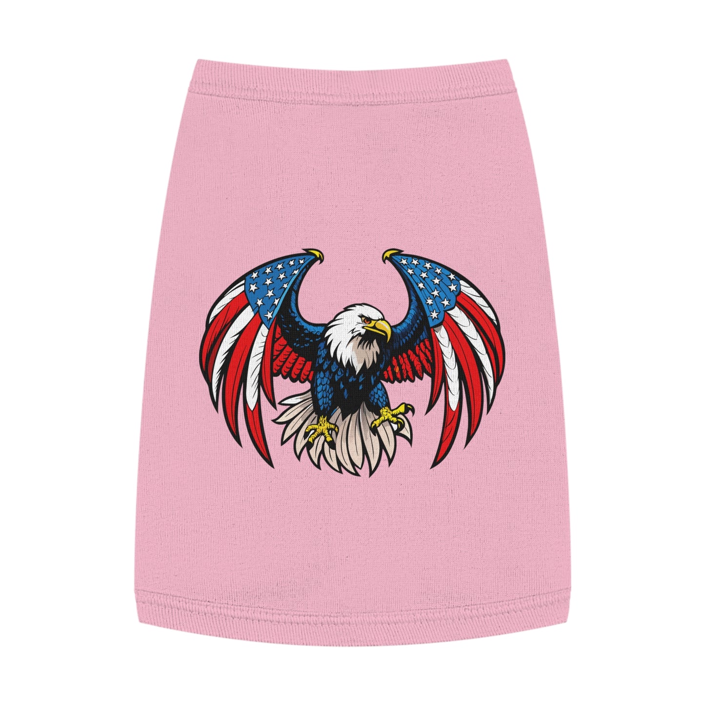 Princess Grace Patriotic Pet Tank Top USA Flag Eagle Design