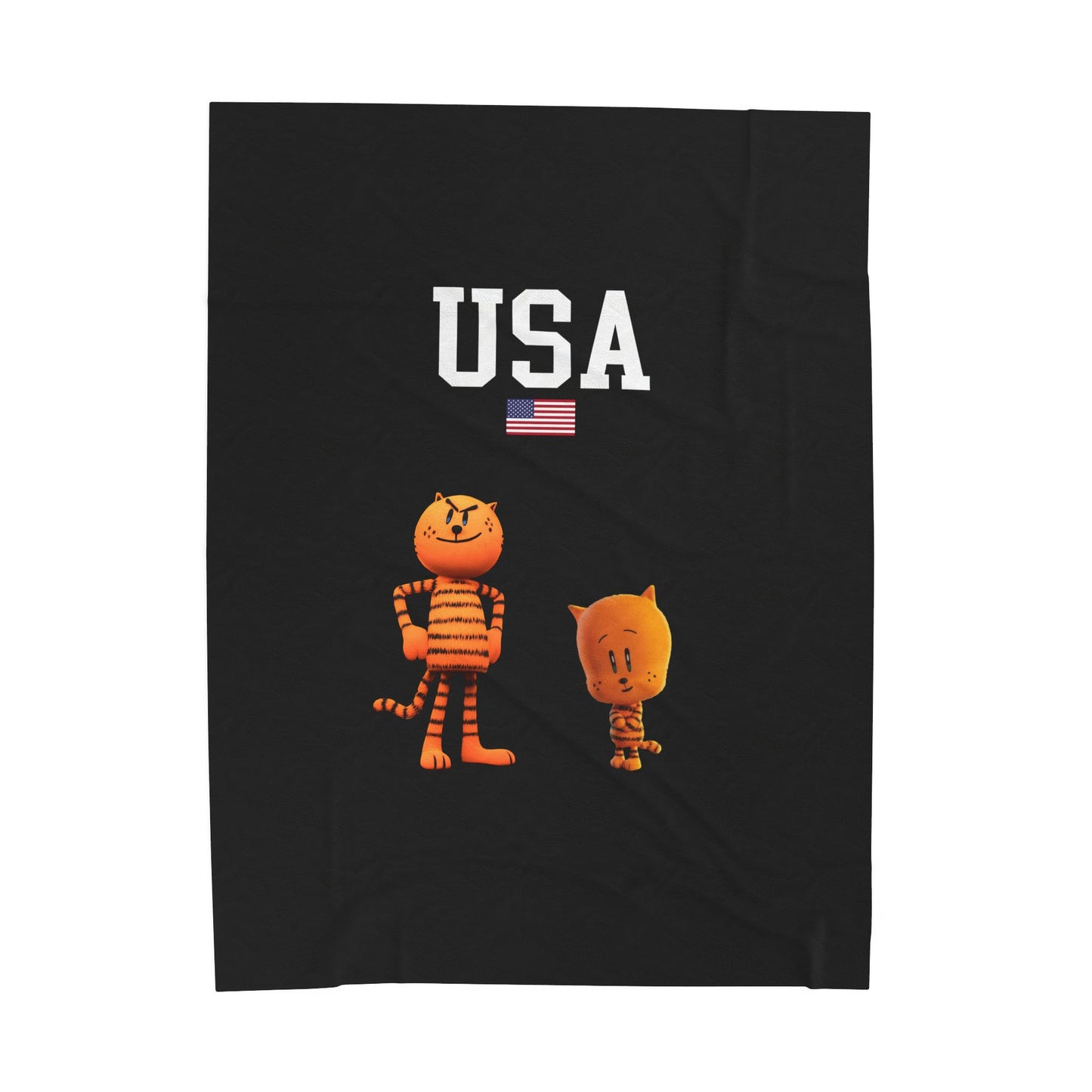 Princess Grace  TEAM USA  Velveteen Plush Blanket