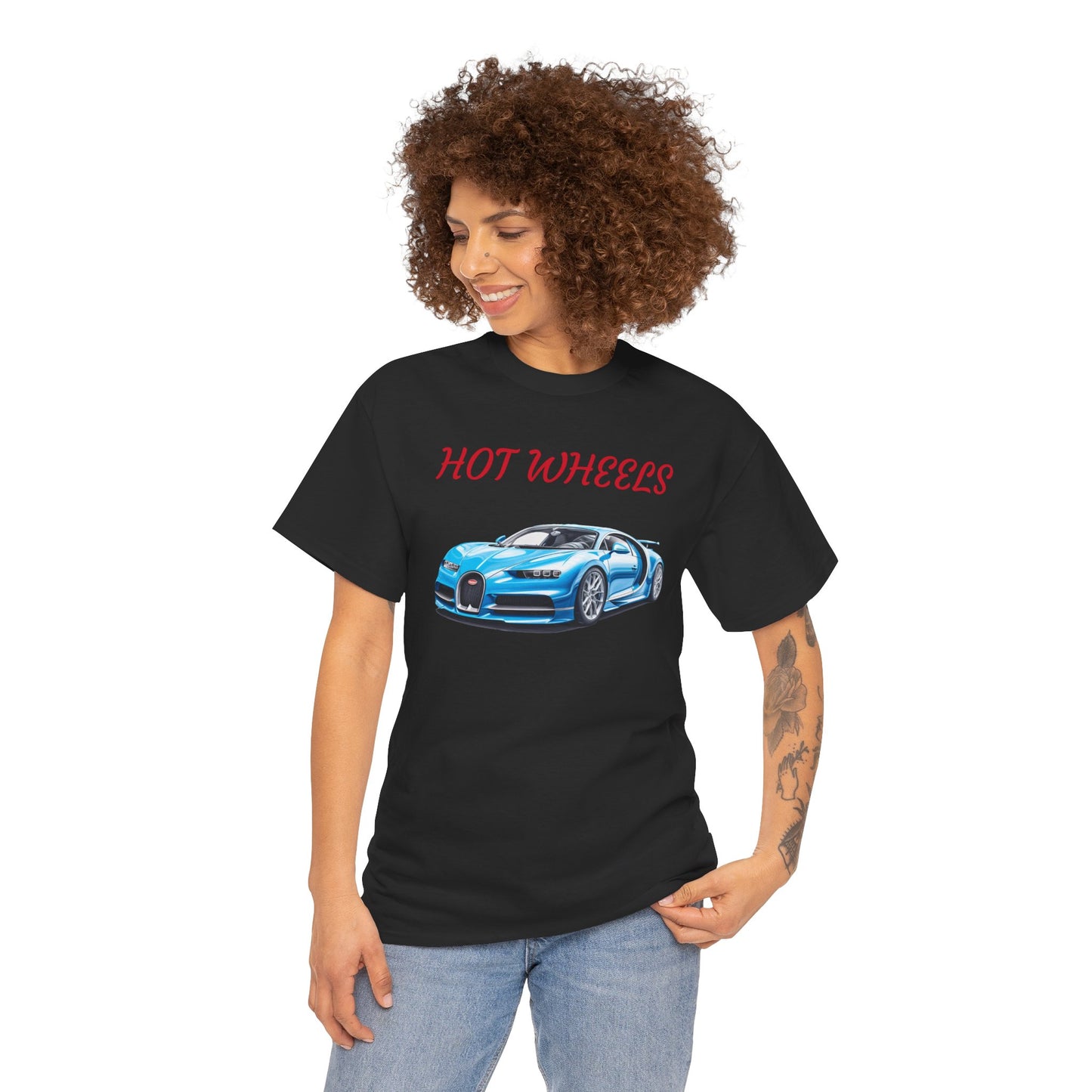 Princess Grace  Cool Car Lover Unisex Heavy Cotton Tee Hot Wheels Graphic T-Shirt