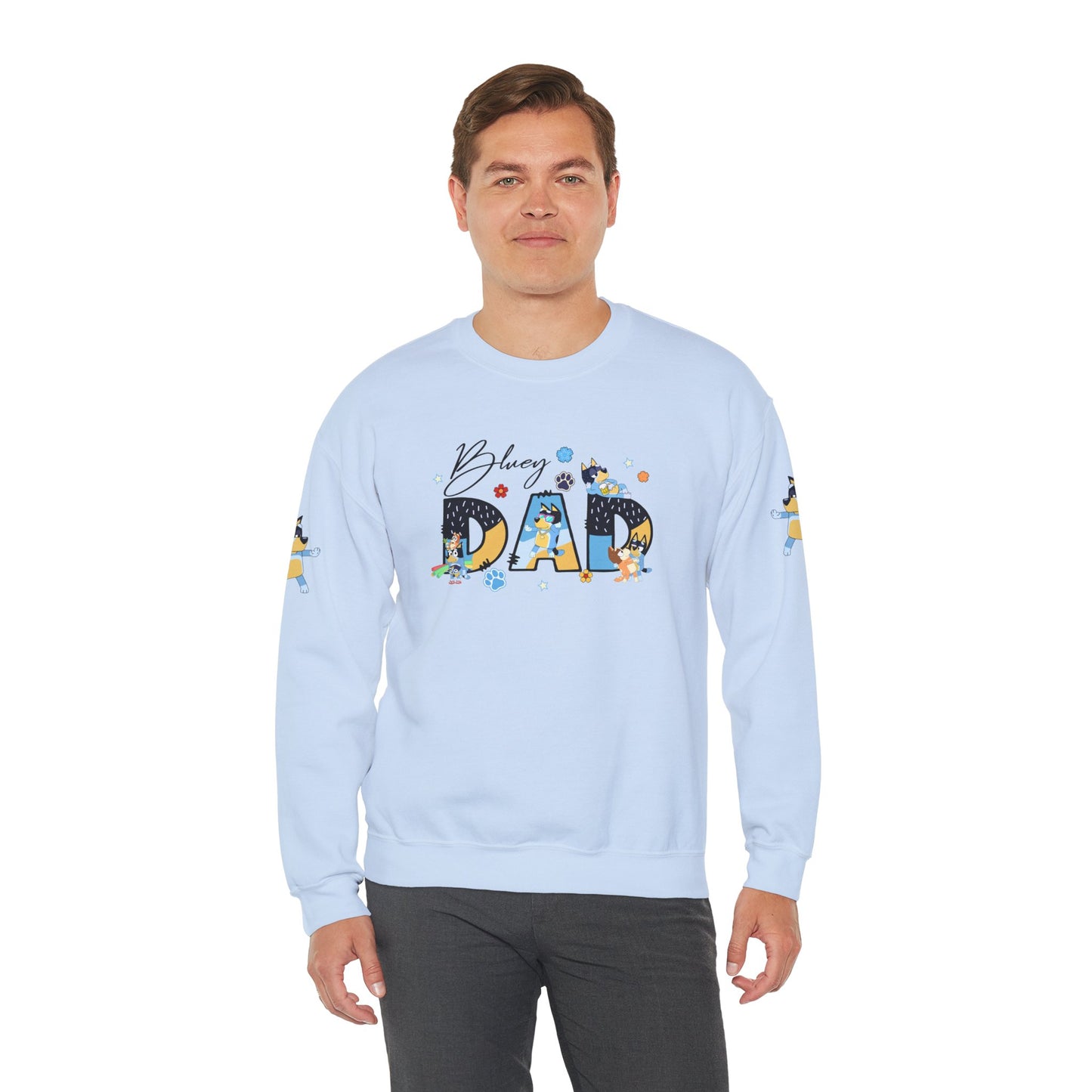 Princess Grace  Bluey  Funny Bluey Dad Crewneck Sweatshirt for Dads