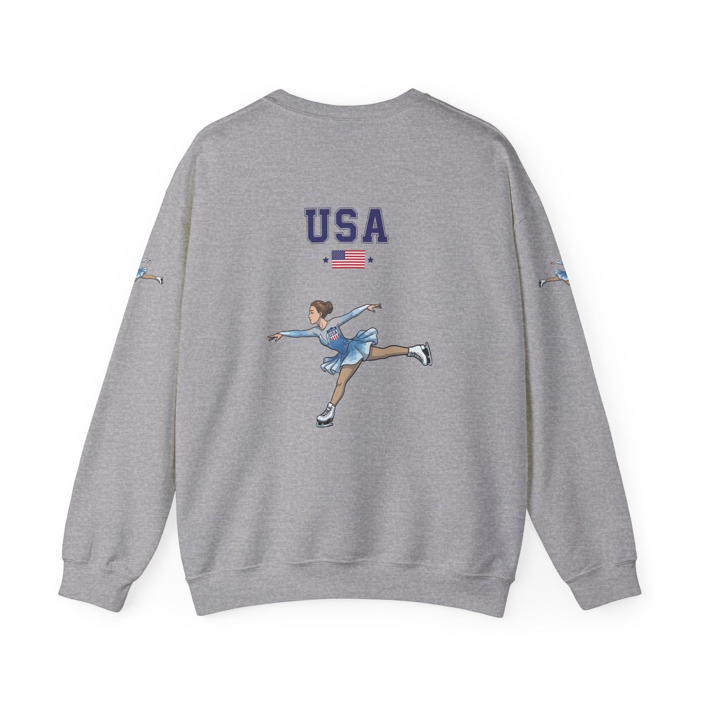 Princess Grace  TEAM USA  Unisex Heavy Blend  Crewneck Sweatshirt