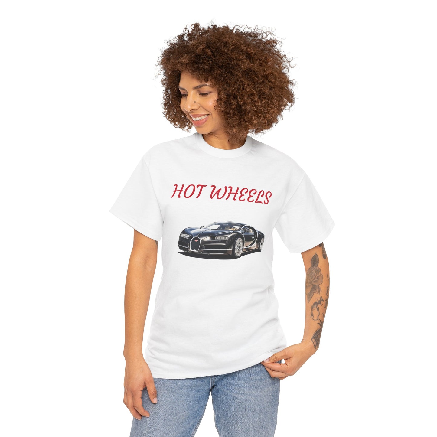 Princess Grace  Hot Wheels Unisex Heavy Cotton Tee Car Enthusiast T-Shirt