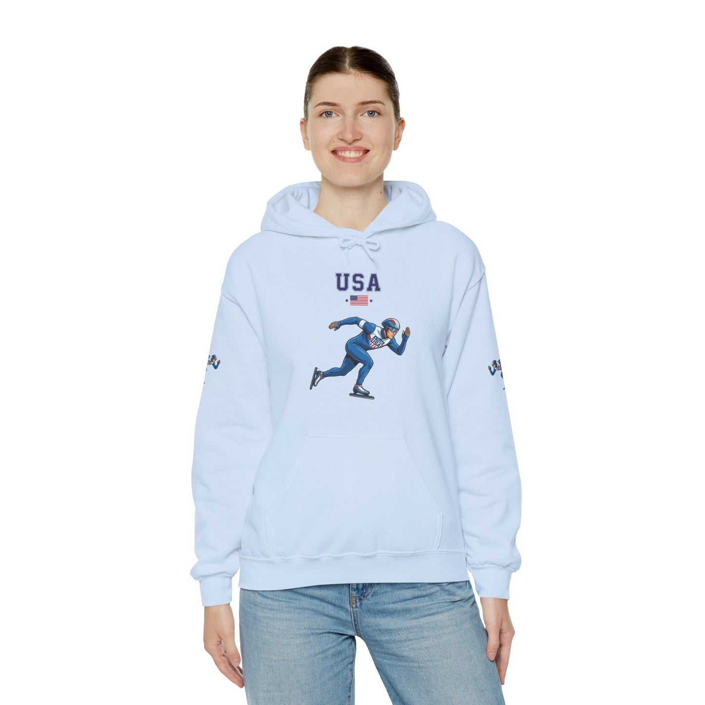 Princess Grace  TEAM USA  Unisex Heavy Blend Hooded Sweatshirt