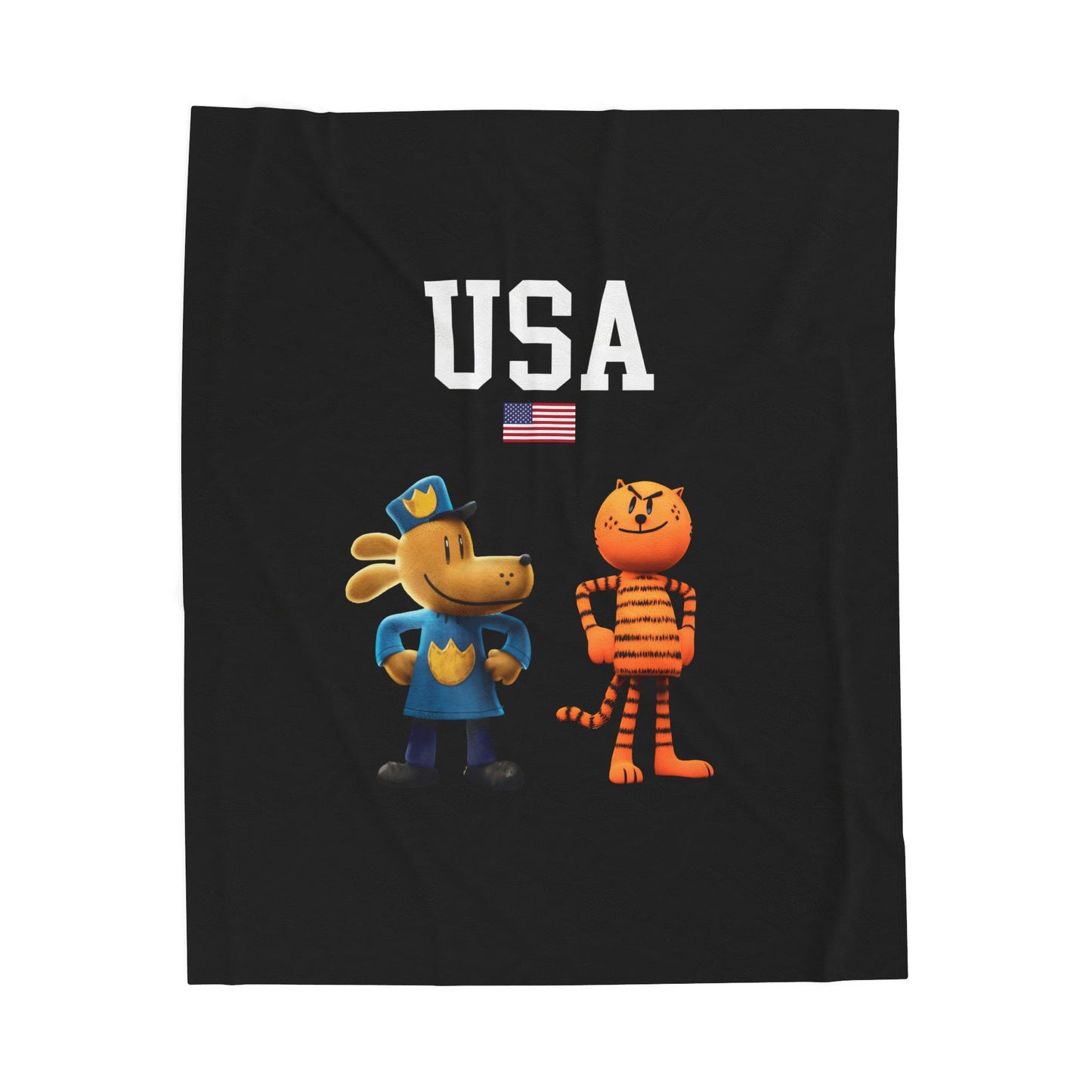 Princess Grace  TEAM USA  Velveteen Plush Blanket