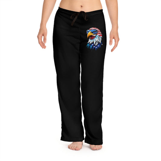 Princess Grace  Patriotic Eagle  Pajama Pants  Comfortable Sleepwear for Independence Day