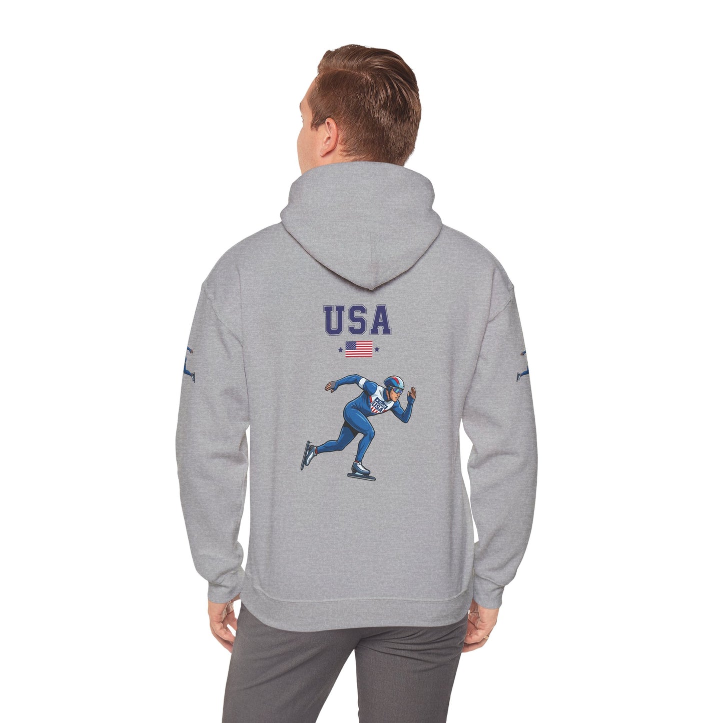 Princess Grace  TEAM USA  Unisex Heavy Blend Hooded Sweatshirt