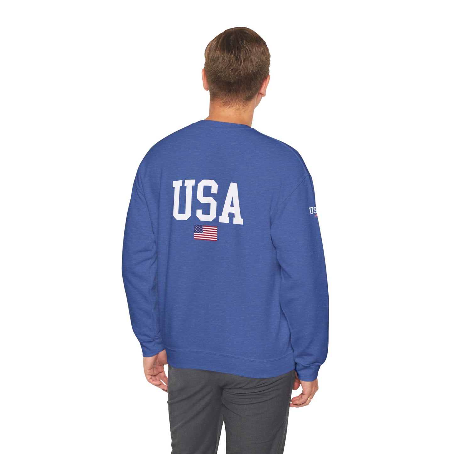 Princess Grace TEAM USA  Unisex Heavy Blend Crewneck Sweatshirt