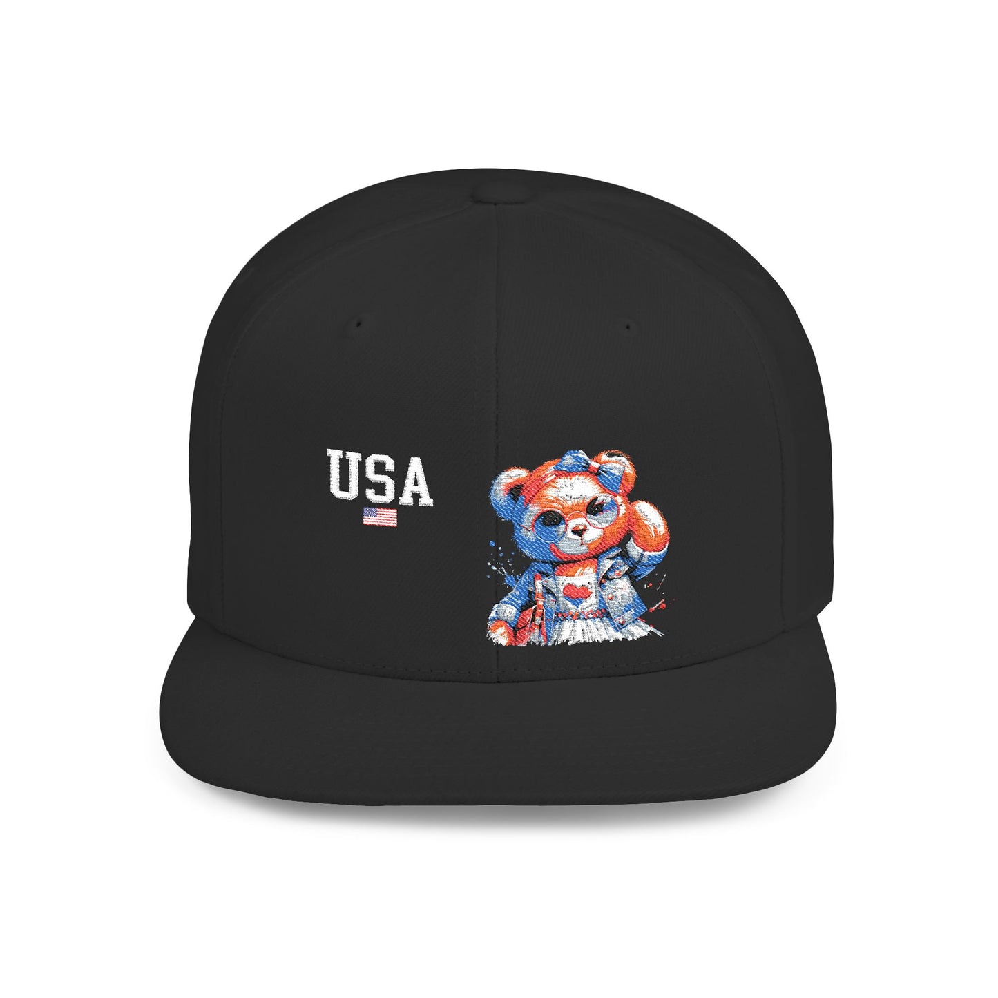 Princess Grace  TEAM USA  Flat Bill Snapback Hat