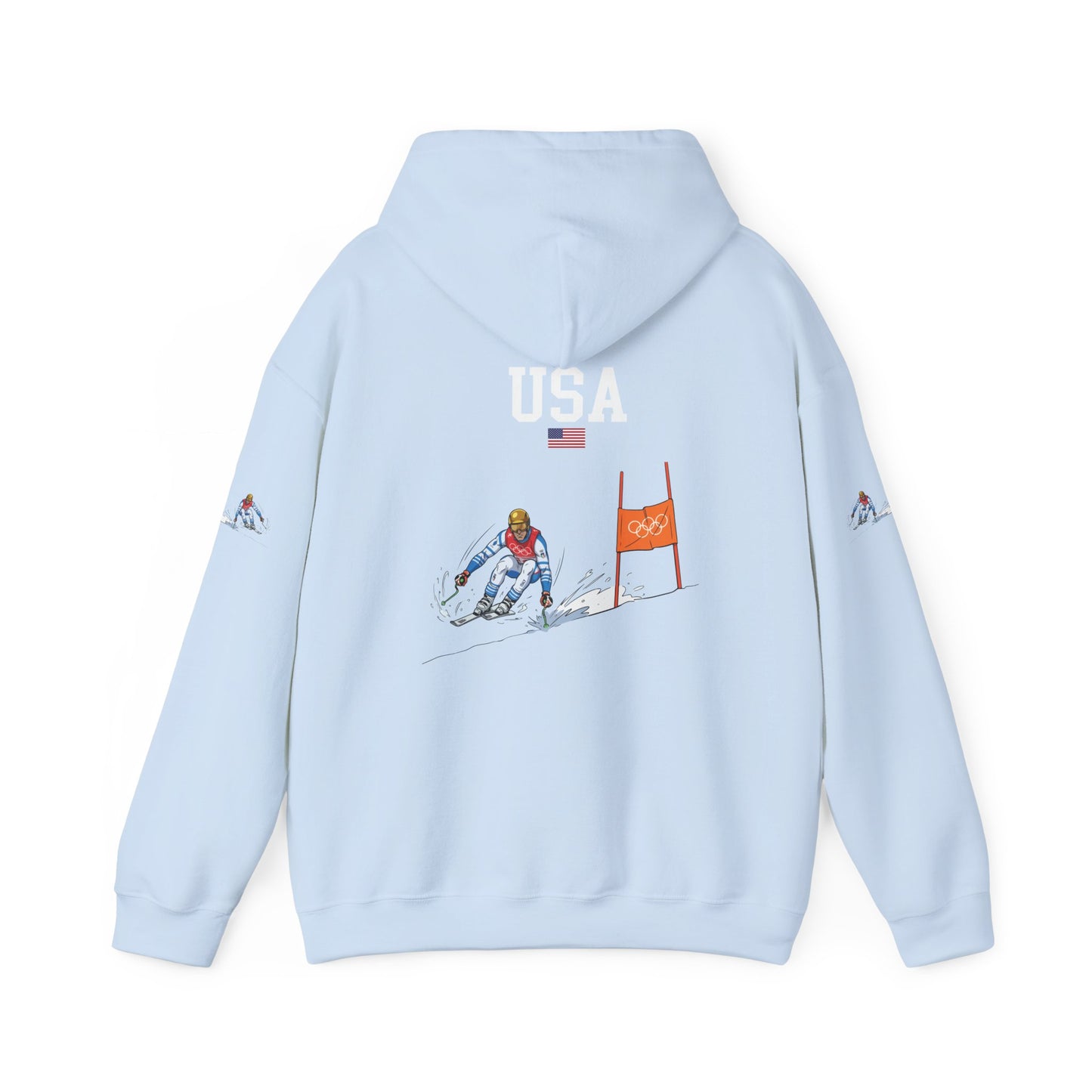 Princess Grace  TEAM USA  Unisex Heavy Blend  Hooded Sweatshirt