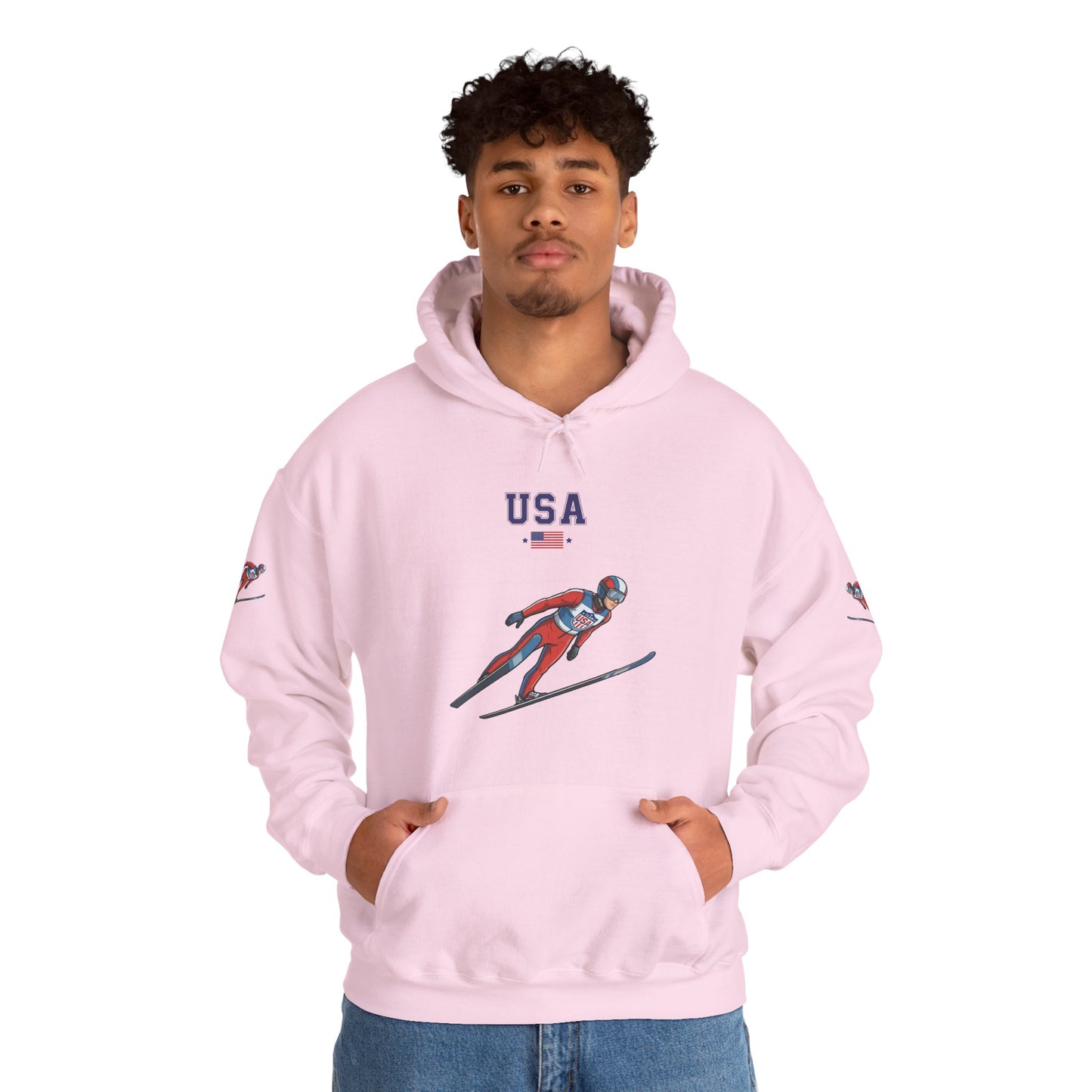 Princess Grace  TEAM USA  Unisex Heavy Blend Hooded Sweatshirt