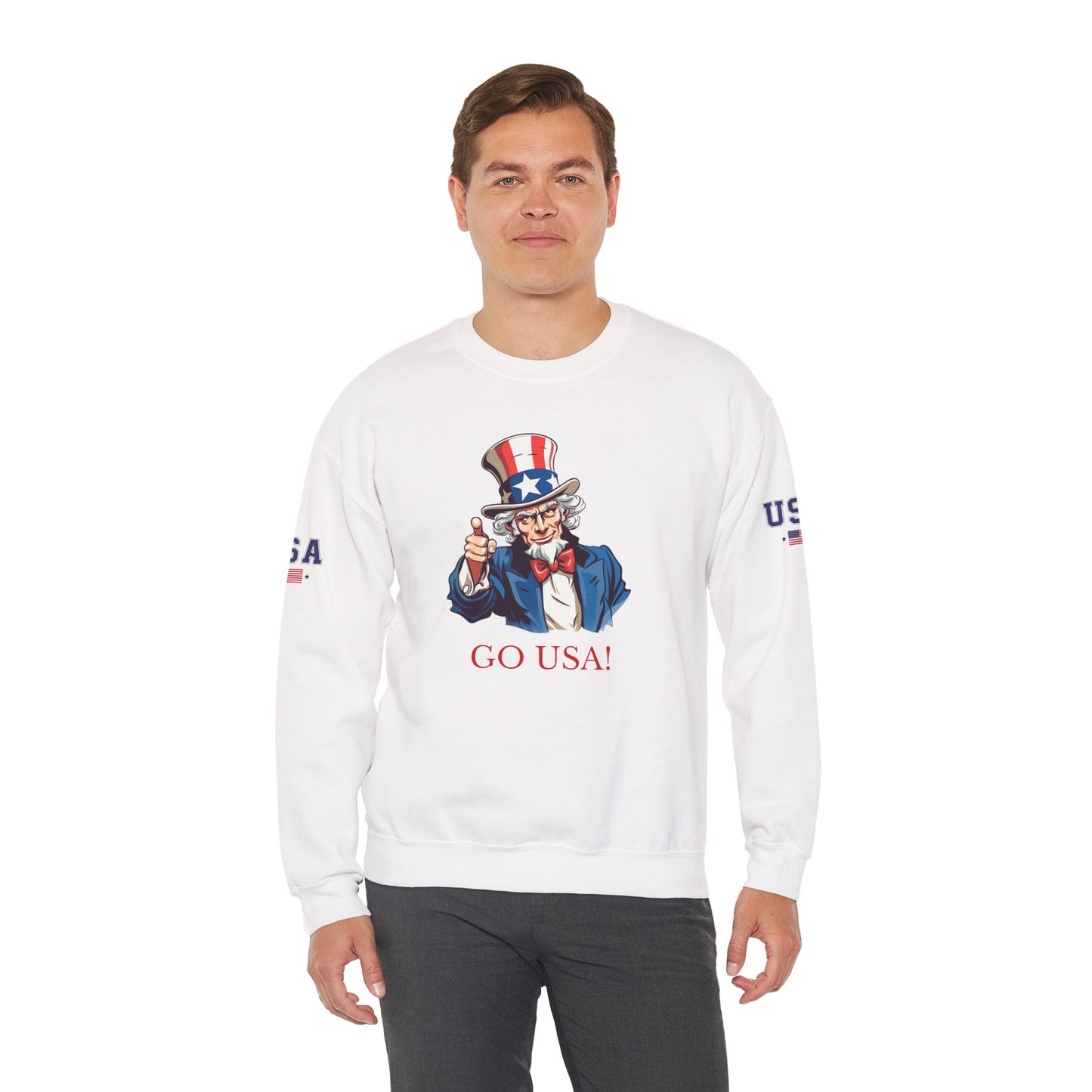 Princess Grace  TEAM USA  Unisex Heavy Blend Crewneck Sweatshirt