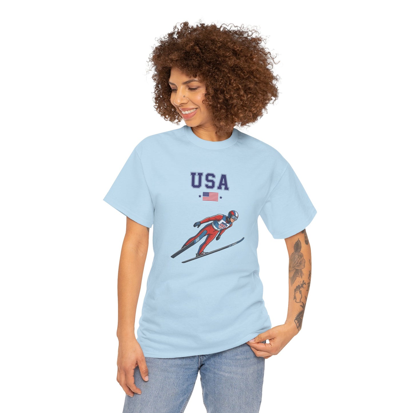 Princess Grace  TEAM USA  Unisex Heavy Cotton Tee