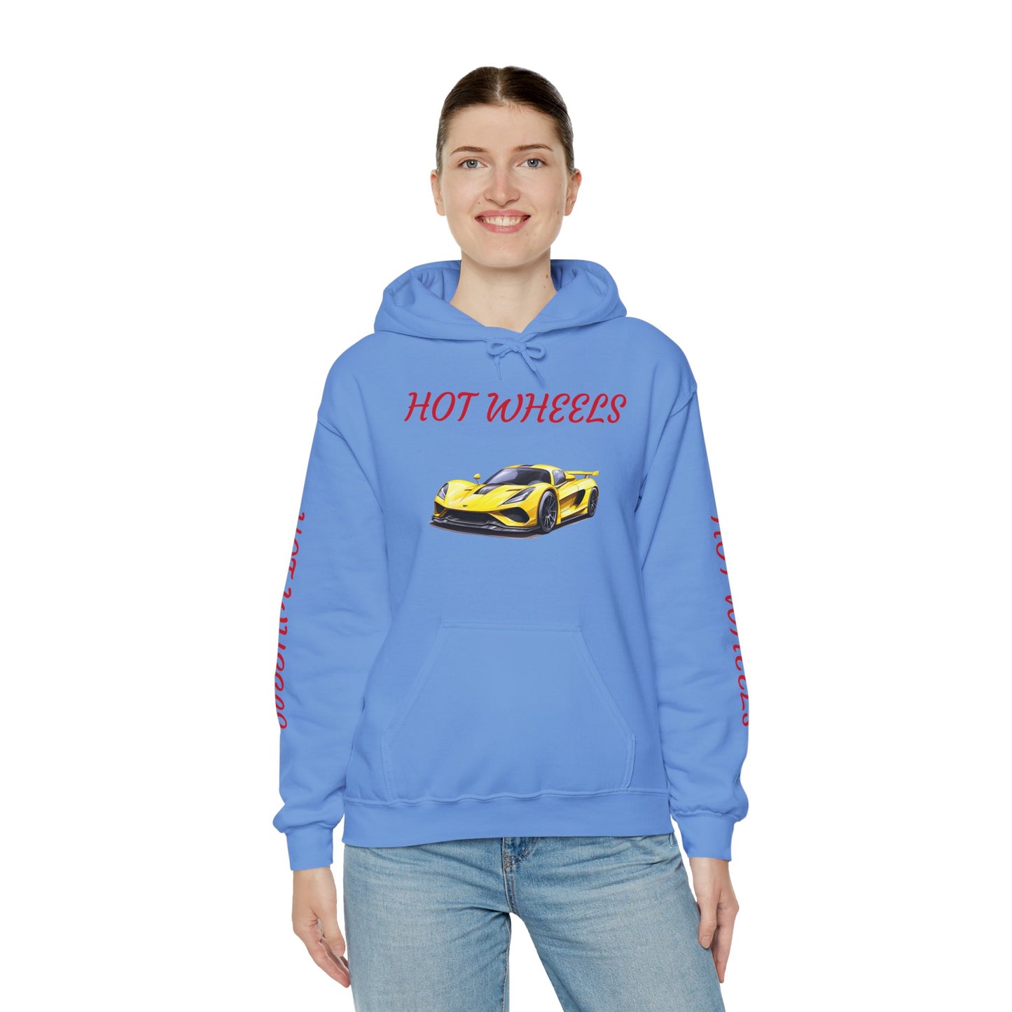 Princess Grace  Cool Hot Wheels Unisex Heavy Blend Hooded Sweatshirt Car Enthusiast Gift