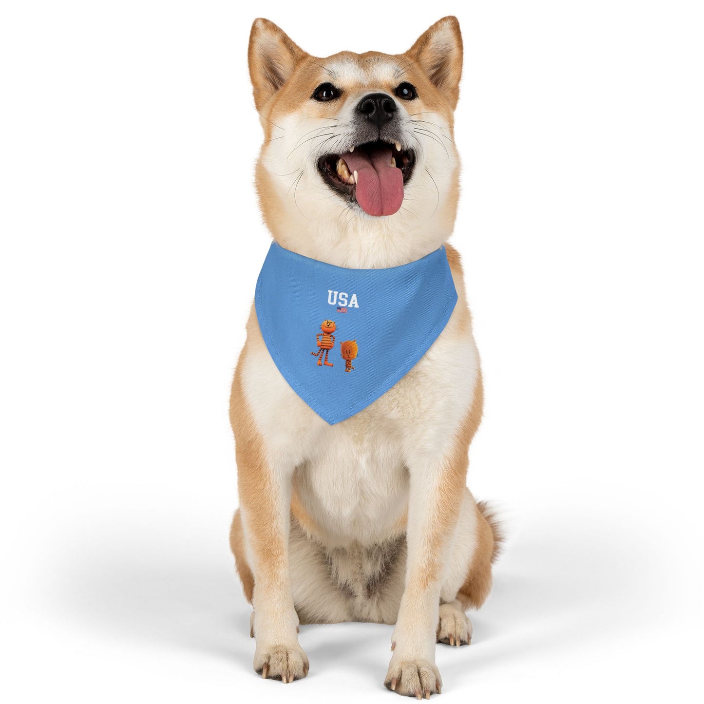 Princess Grace  TEAM USA  Pet Bandana Collar