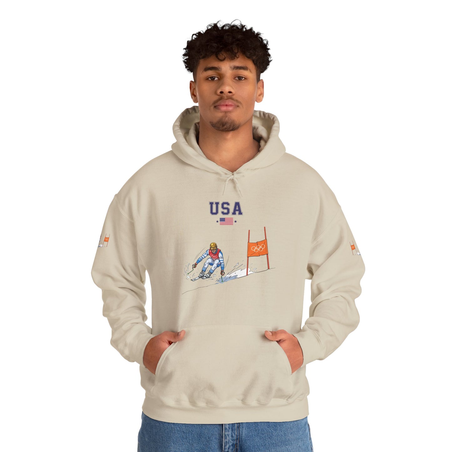 Princess Grace  TEAM USA  Unisex Heavy Blend  Hooded Sweatshirt