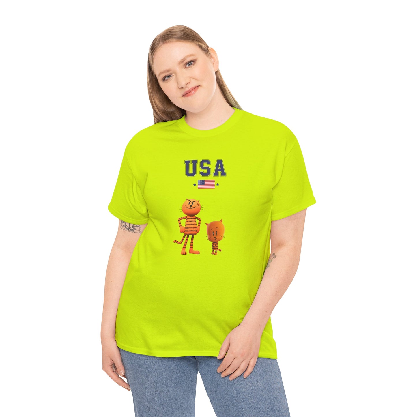 Princess Grace  TEAM USA  Unisex Heavy Cotton Tee