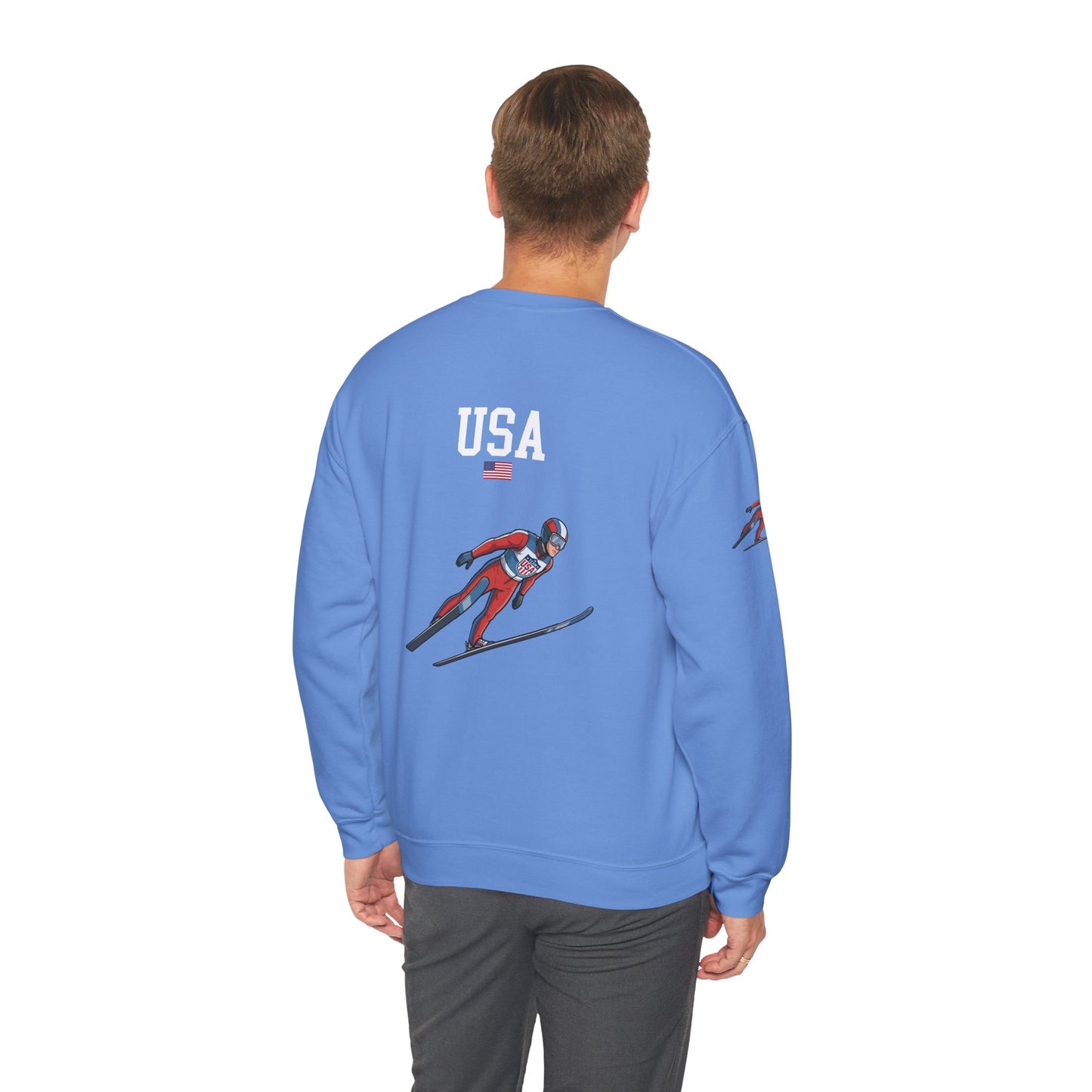 Princess Grace  TEAM USA  Unisex Heavy Blend  Crewneck Sweatshirt