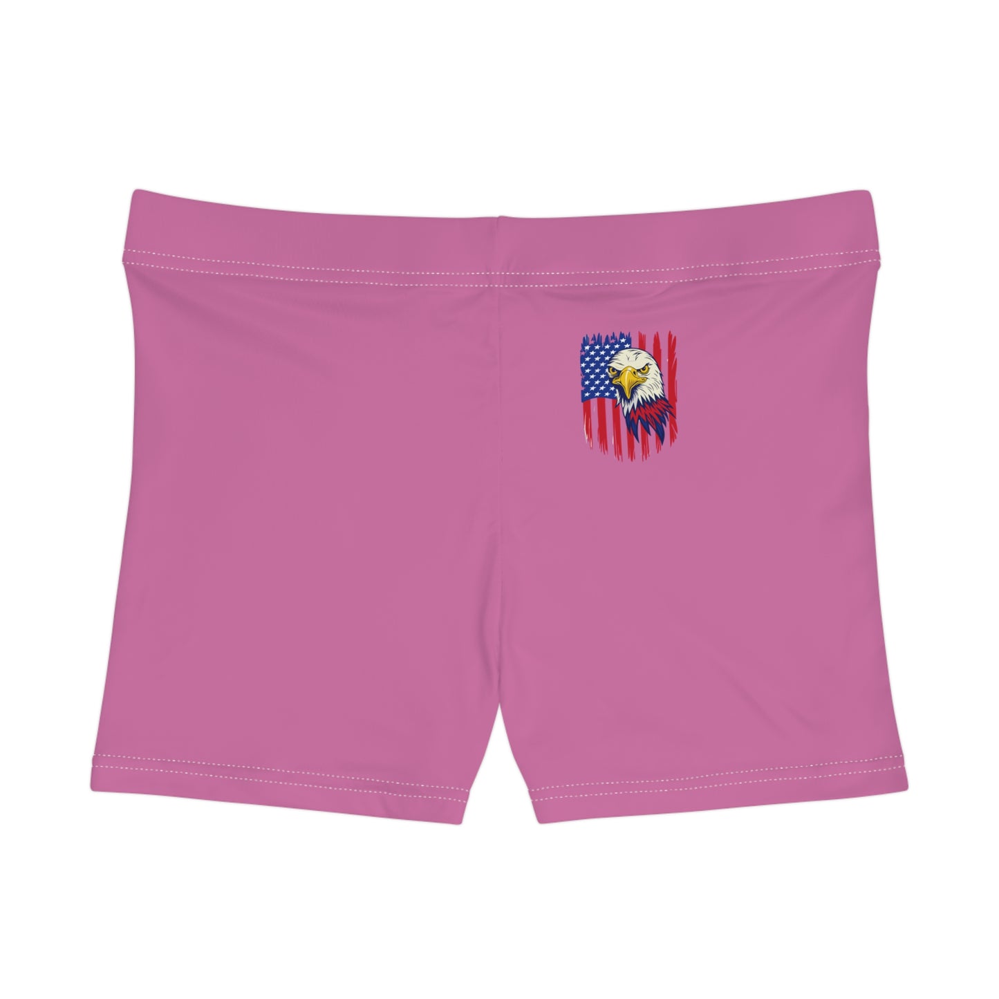 Princess Grace Patriotic Women's  Shorts with Eagle Design