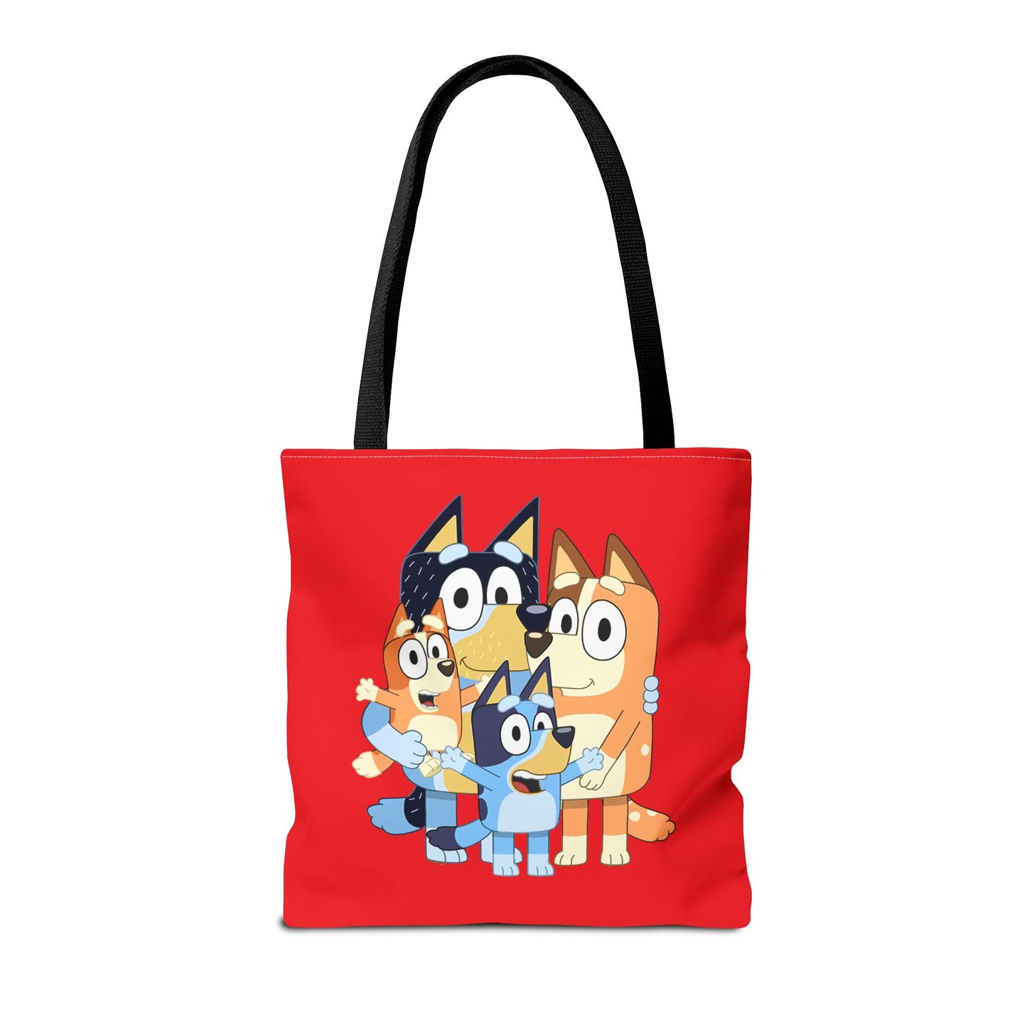 Princess Grace  Colorful Cartoon Family Tote Bag Ideal for Kids and Family Outings