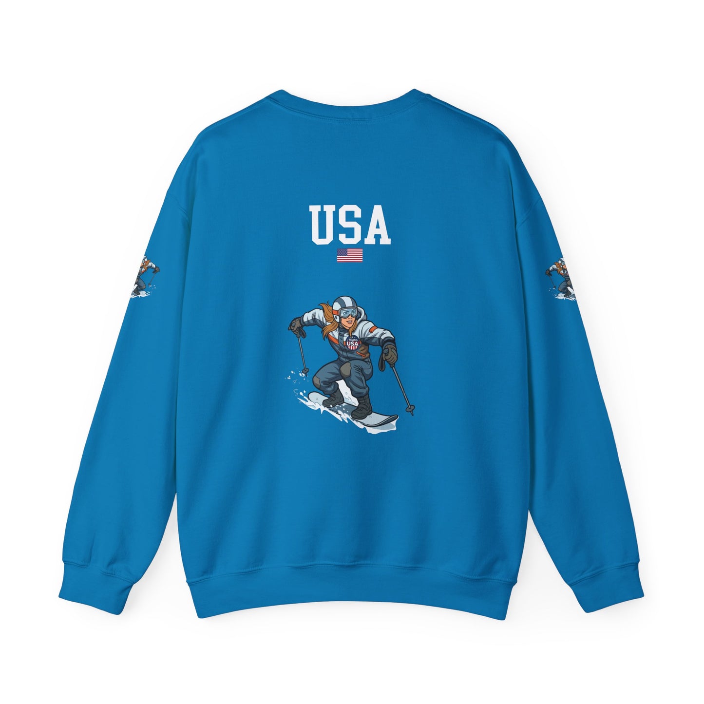 Princess Grace  TEAM USA  Unisex Heavy Blend  Crewneck Sweatshirt