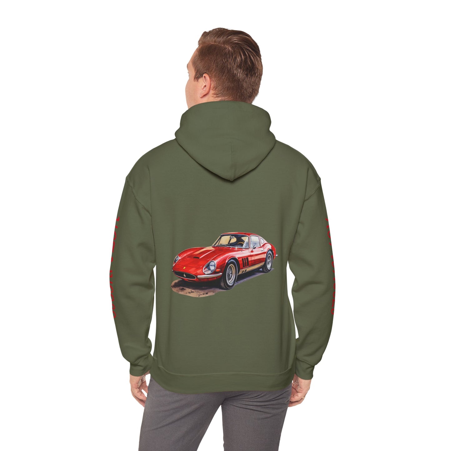 Cool Vintage Car Hoodie - Hot Wheels Design for Auto Enthusiasts