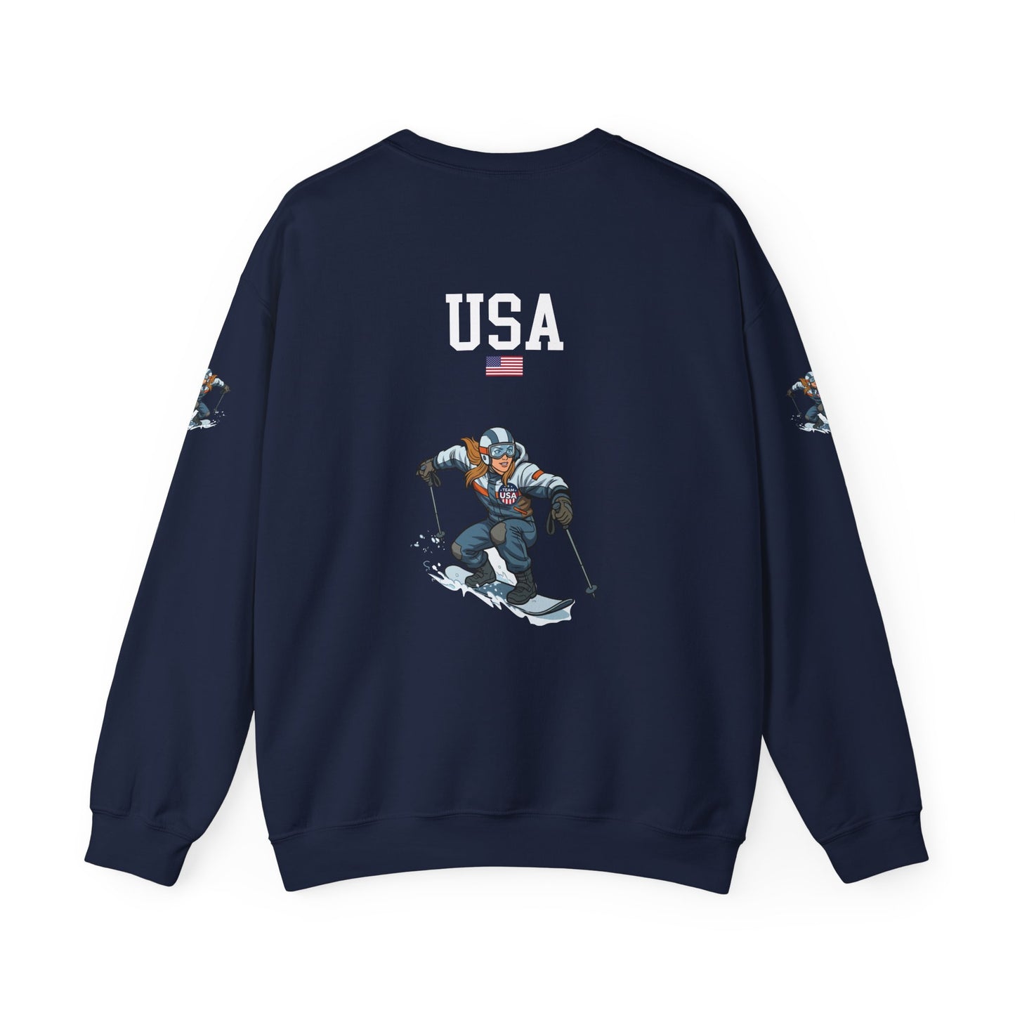 Princess Grace  TEAM USA  Unisex Heavy Blend  Crewneck Sweatshirt