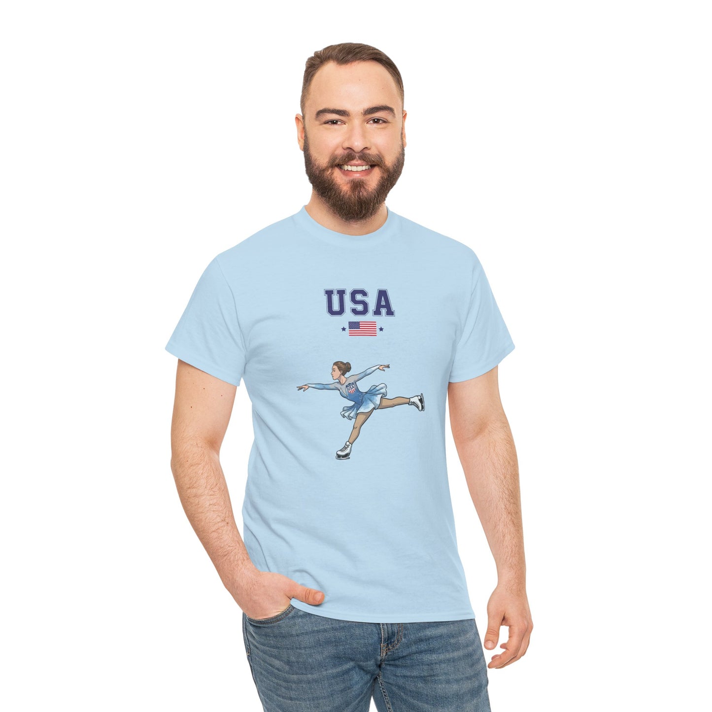Princess Grace  TEAM USA  Unisex Heavy Cotton Tee