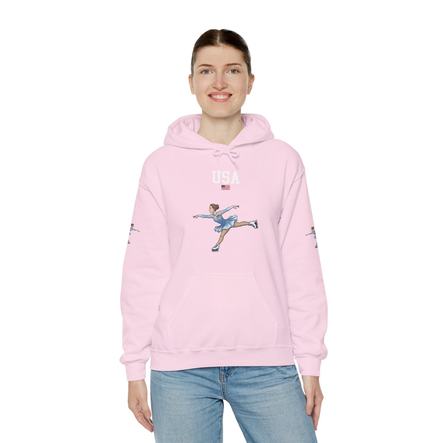 Princess Grace  TEAM USA  Unisex Heavy Blend  Hooded Sweatshirt