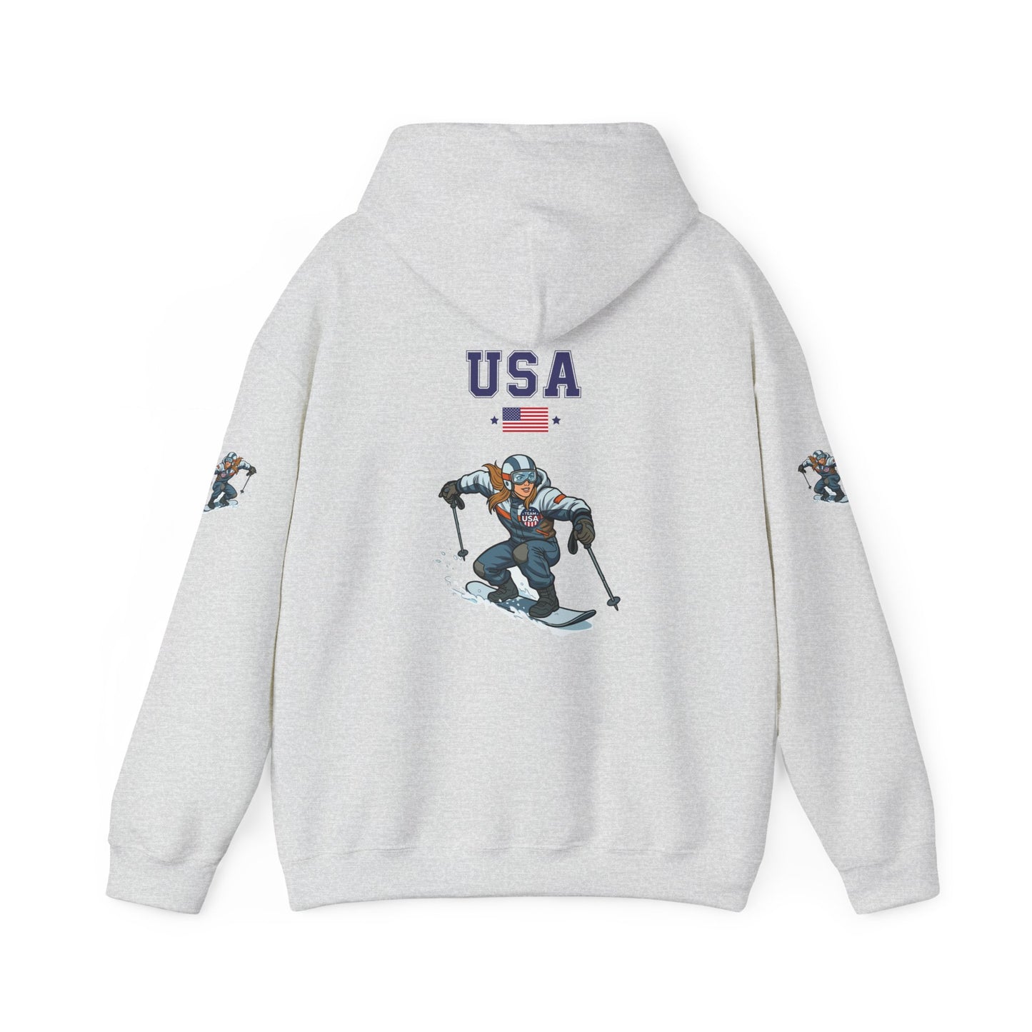Princess Grace  TEAM USA  Unisex Heavy Blend Hooded Sweatshirt