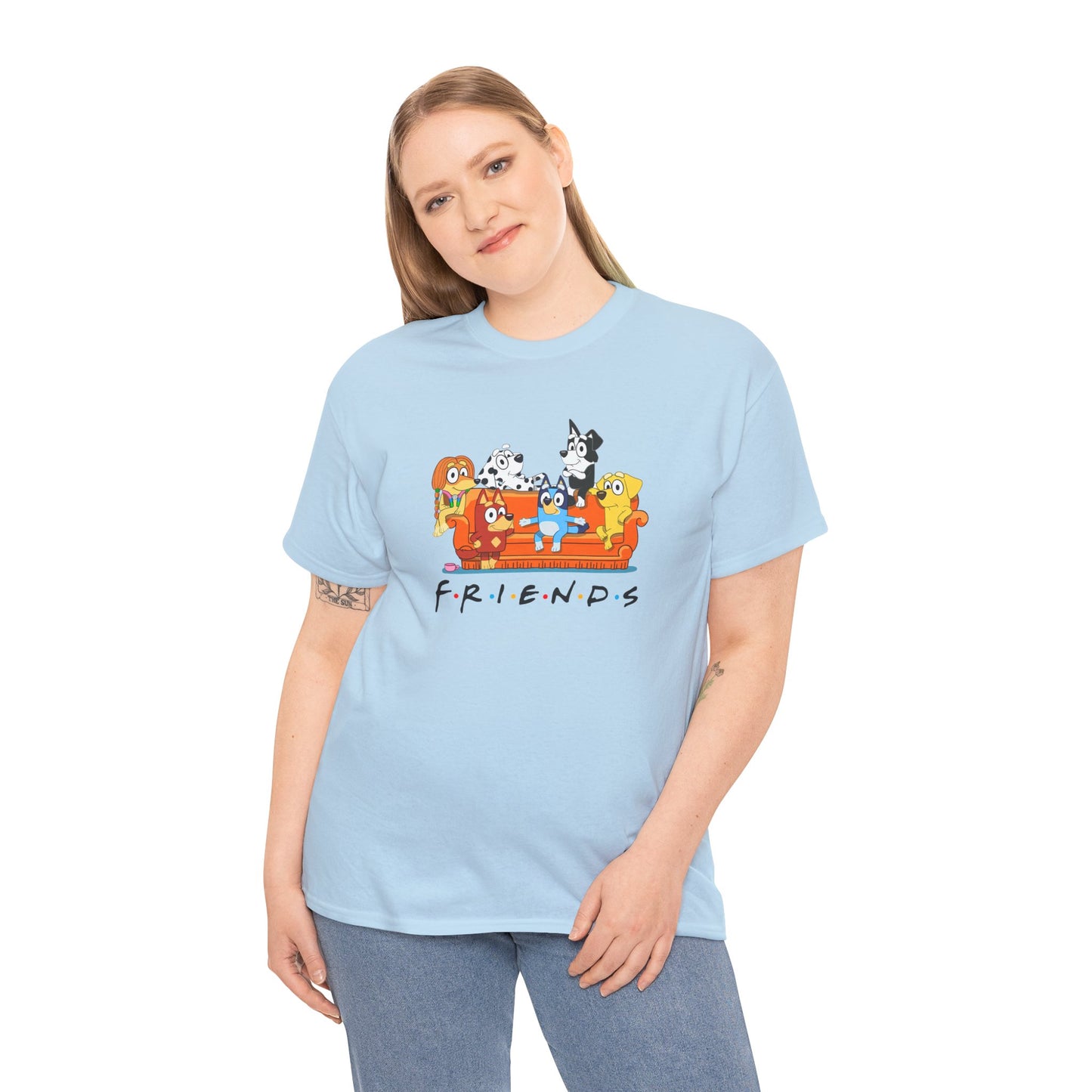 Princess Grace  Bluey  Funny Friends Graphic Tee for Pet Lovers