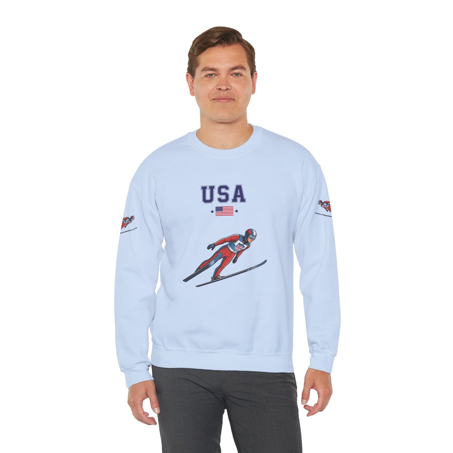 Princess Grace  TEAM USA  Unisex Heavy Blend  Crewneck Sweatshirt