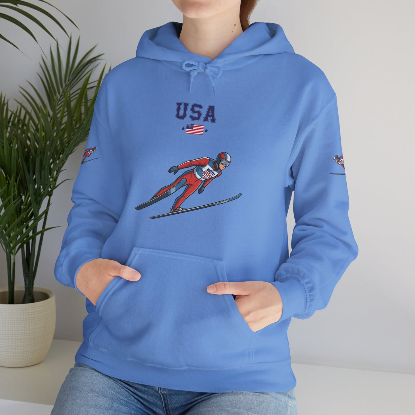 Princess Grace  TEAM USA  Unisex Heavy Blend Hooded Sweatshirt