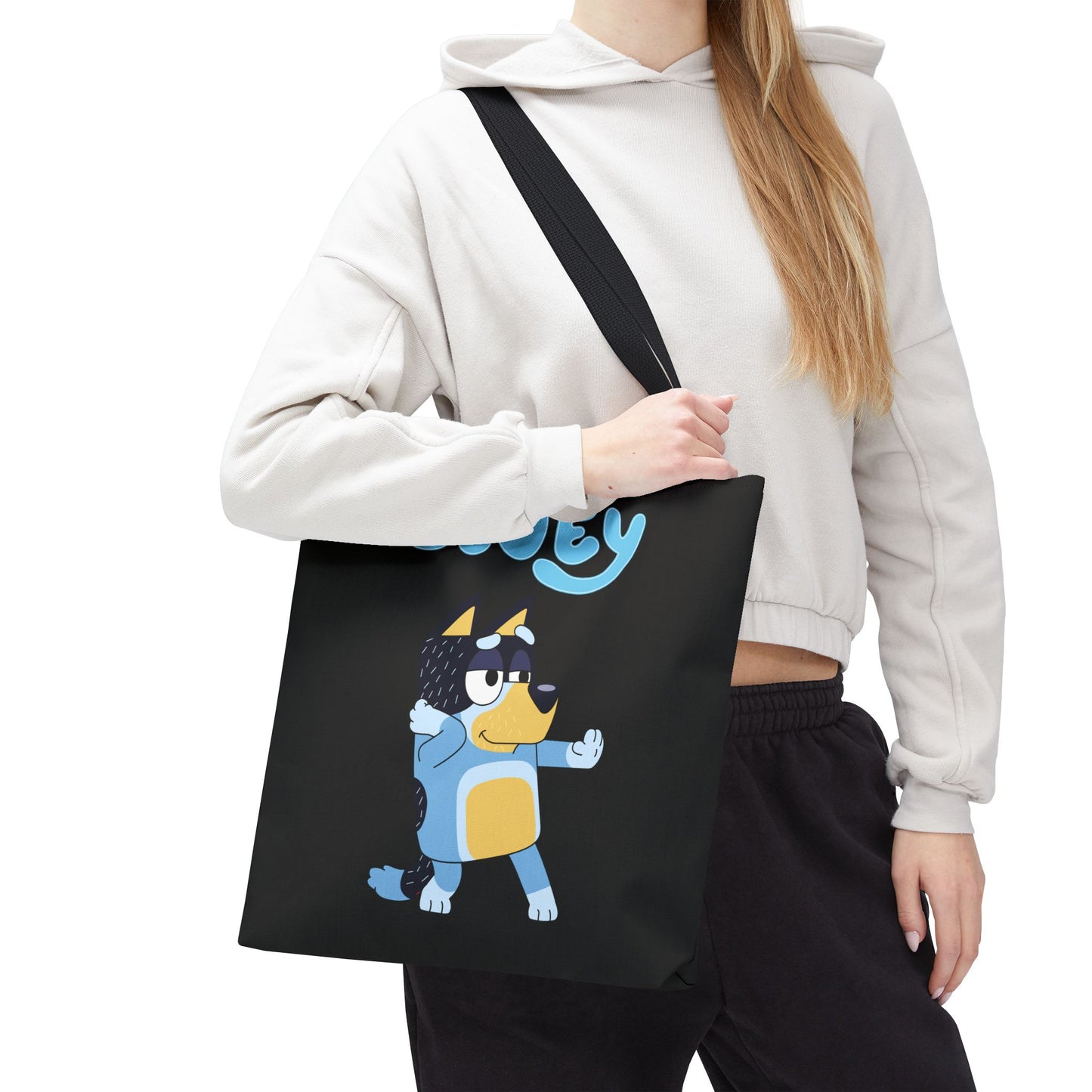 Princess Grace  Cute Bluey Tote Bag for Kids Fun & Practical Everyday Use