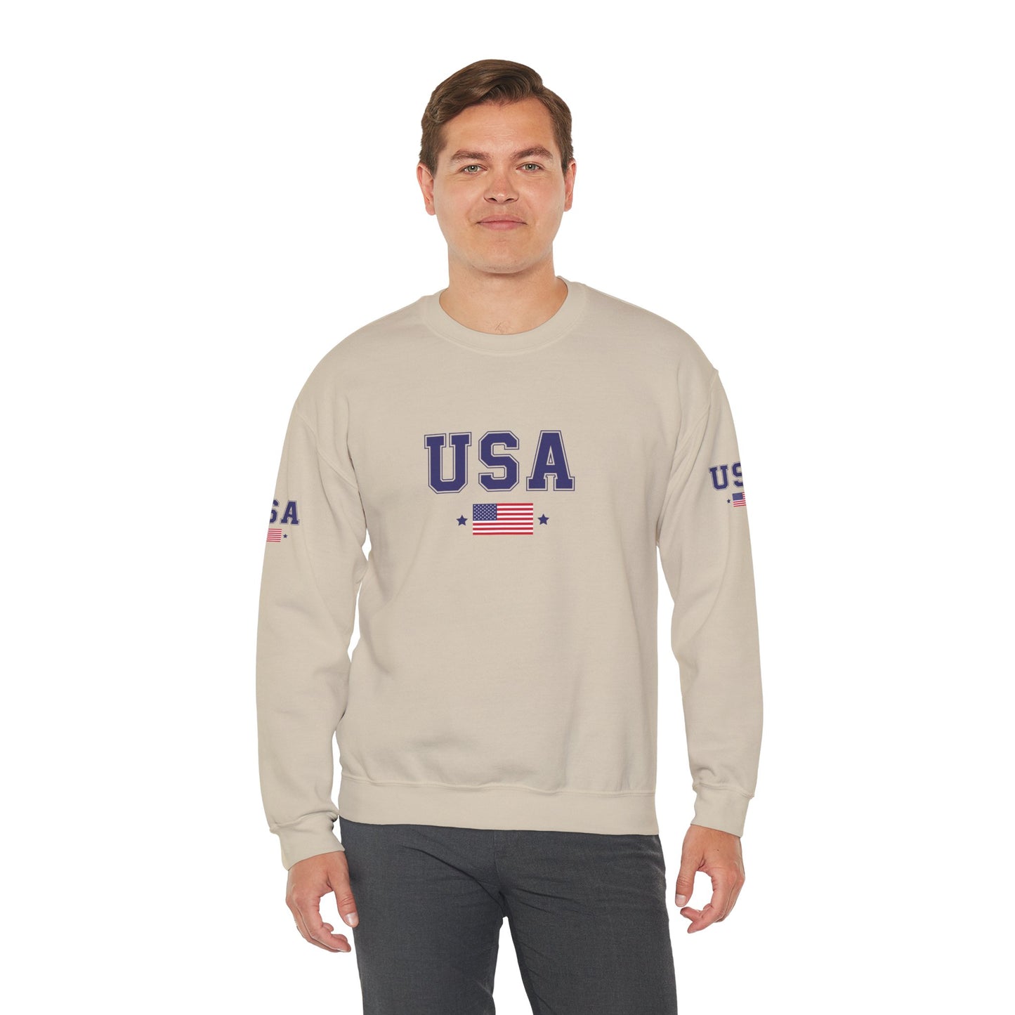 Princess Grace TEAM USA  Unisex Heavy Blend Crewneck Sweatshirt