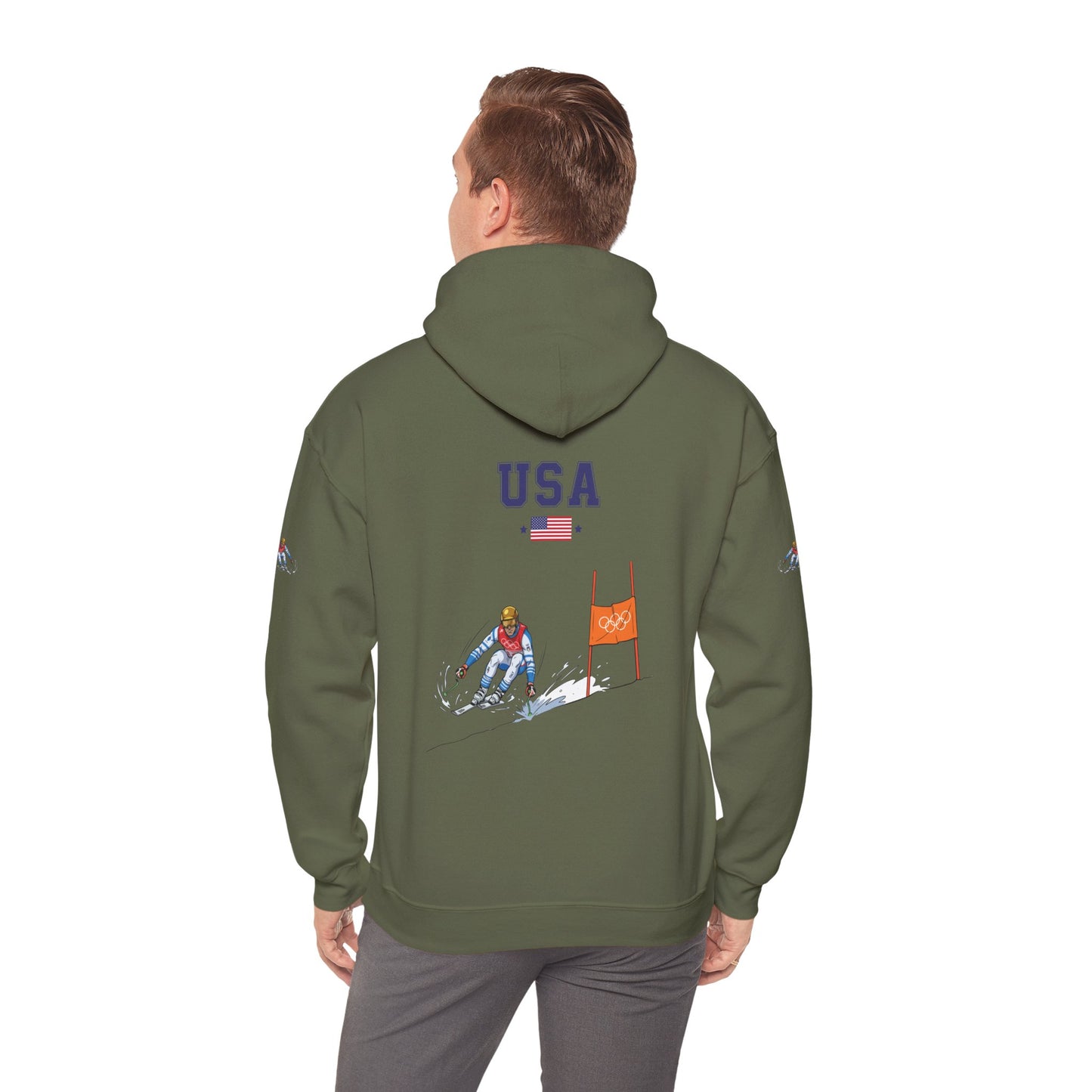Princess Grace  TEAM USA  Unisex Heavy Blend  Hooded Sweatshirt