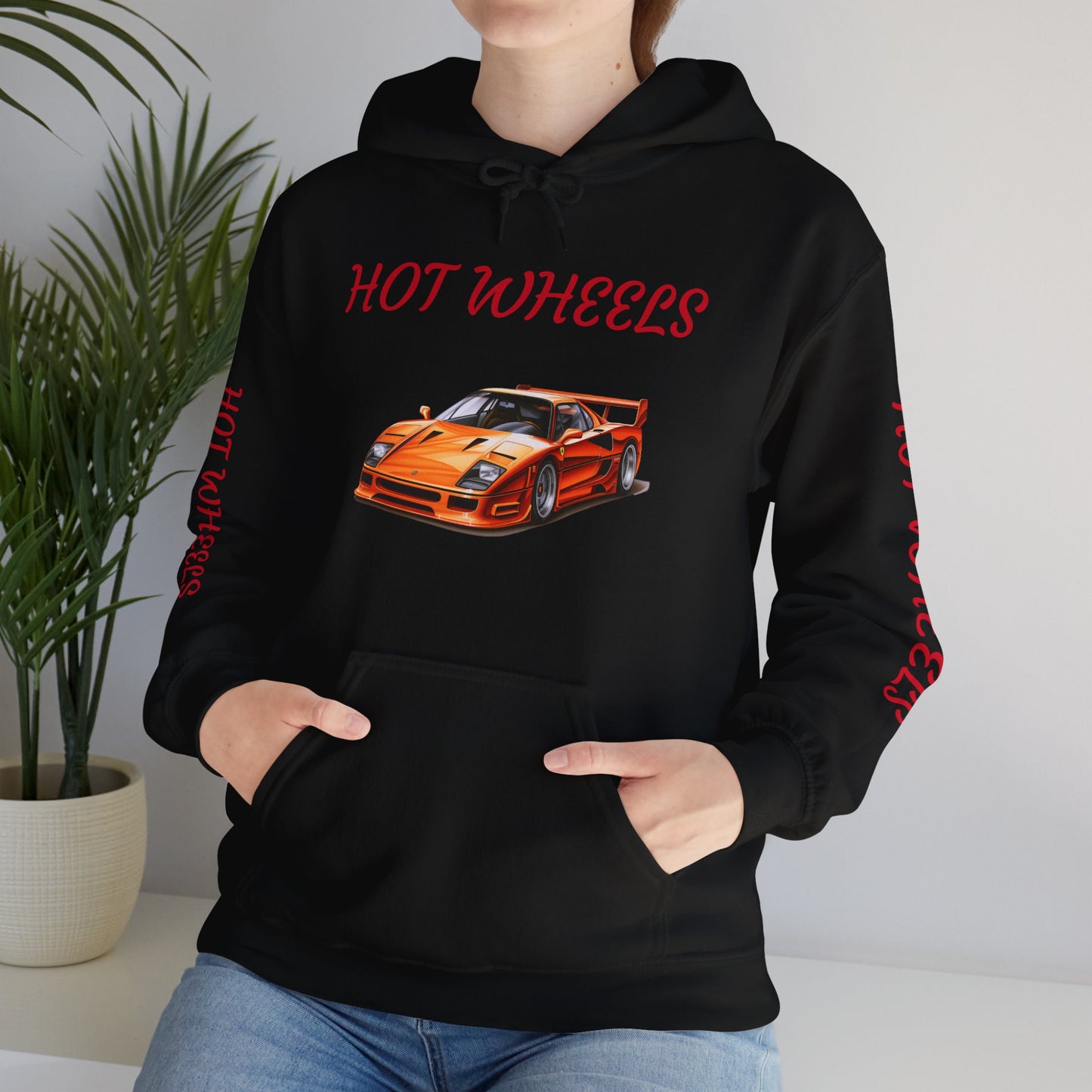 Princess Grace  Hot Wheels Unisex Heavy Blend Hooded Sweatshirt  Retro Racing Style