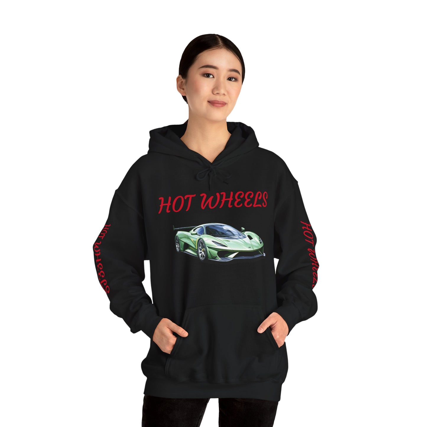 Princess Grace  Hot Wheels Unisex Hooded Sweatshirt Sports Car Lovers Collection